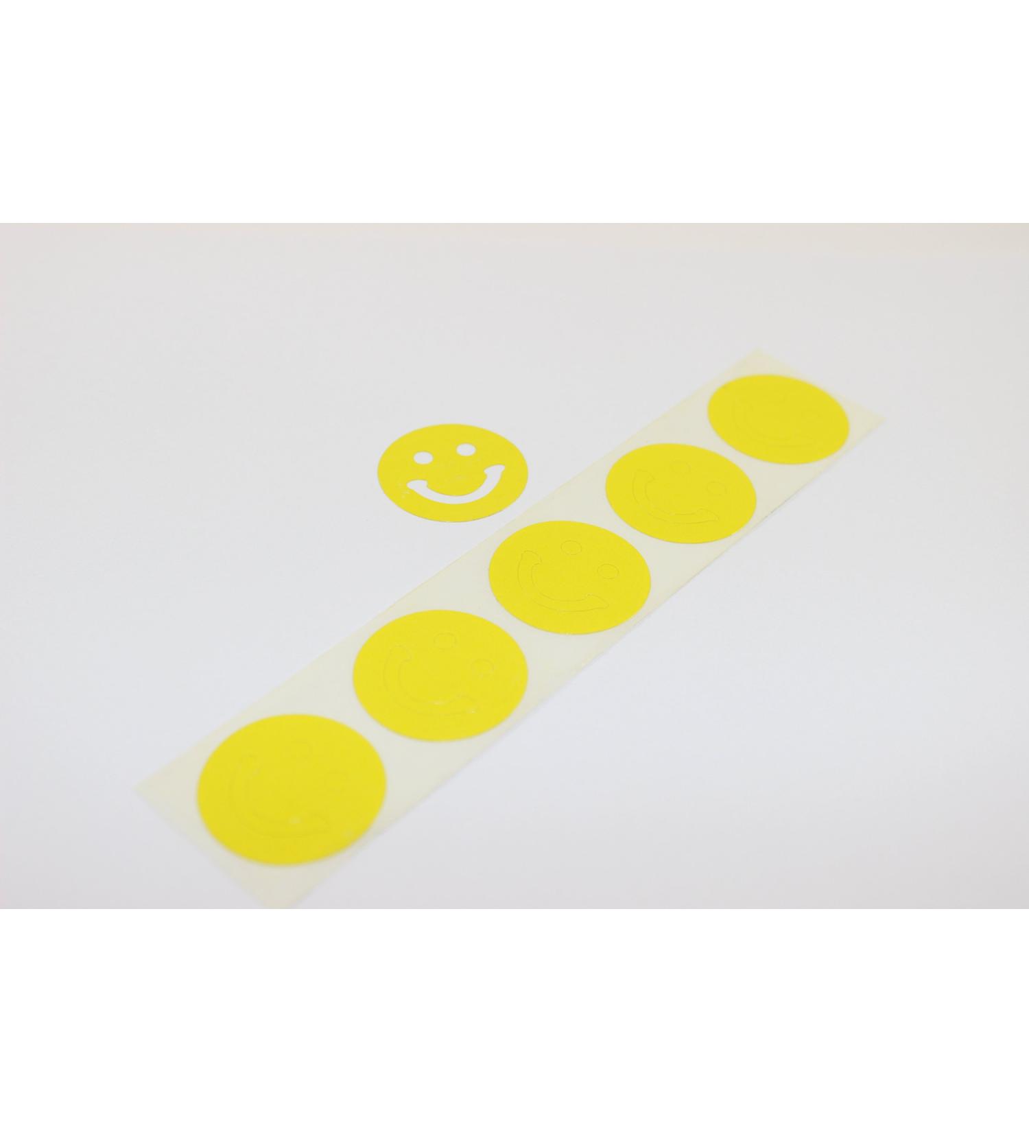 Smiley Face Tanning Bed Stickers 100 Pack