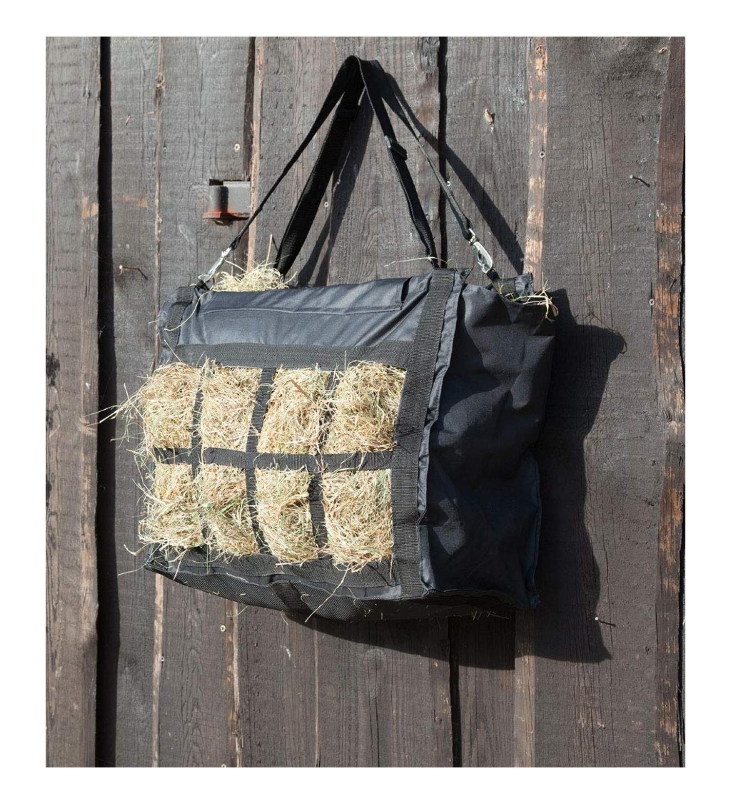 Waldhausen hay bag black rectangular with hangers ONE