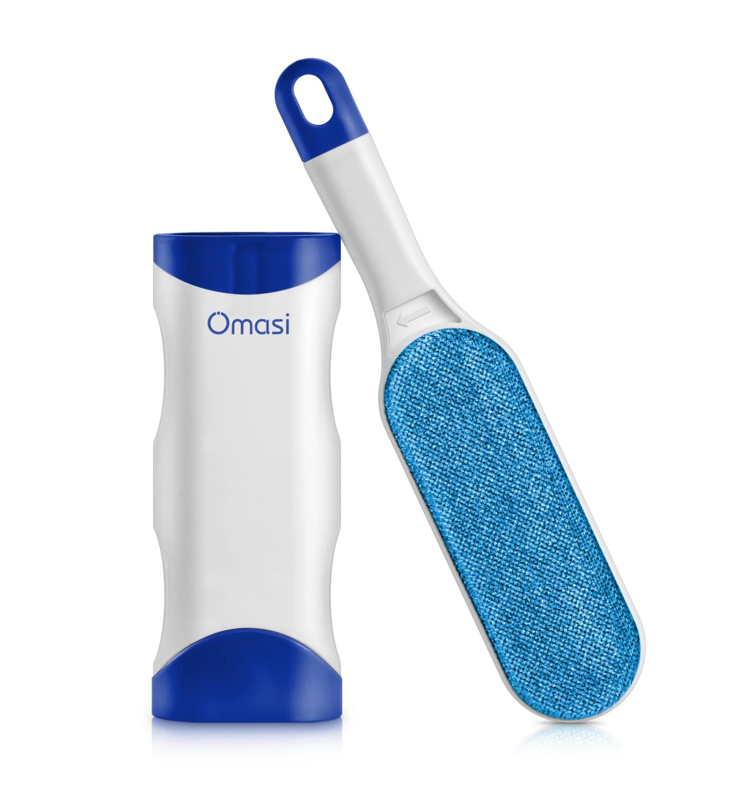 Grandma's Lint Brush - Self-Cleaning Double-Sided Pet Fur Removal Tool | Perfect for Furniture & Carpets - Dark Blue - Buy Online on GoSupps.com