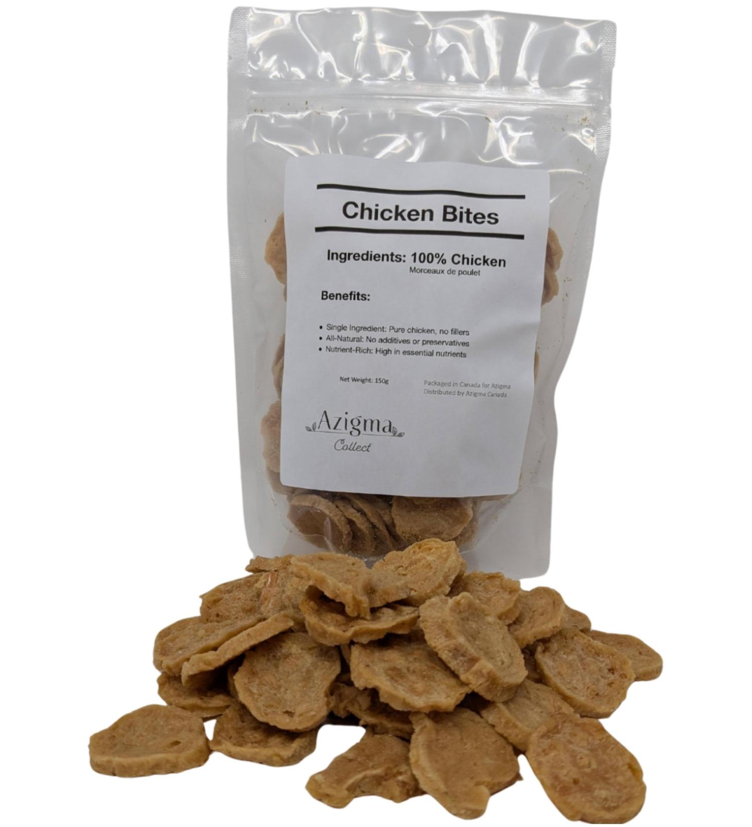 Chicken Bites for Dogs Natural Bite-Sized Treats (150g) - Buy Online on GoSupps.com