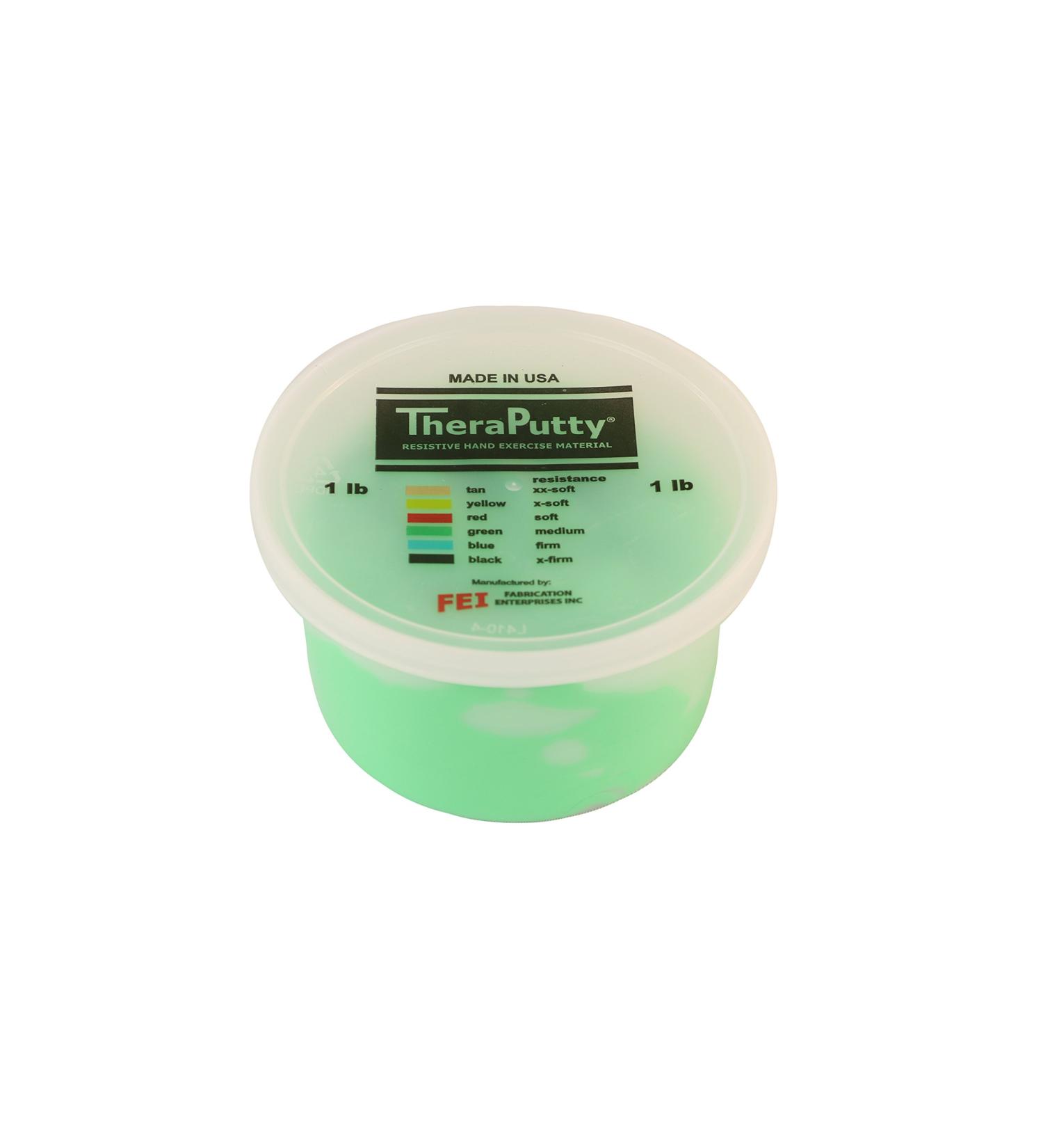 Theraputty 10-2643 Cando Plus, Green, 1 pound
