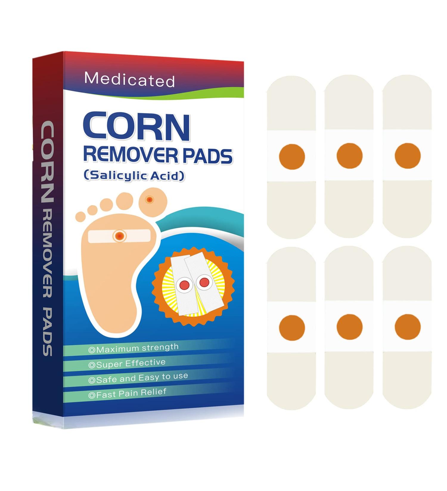 Gelanori Corn Removers for Feet and Toe - 20pcs Foot Care Corn Pads - Buy Online on GoSupps.com