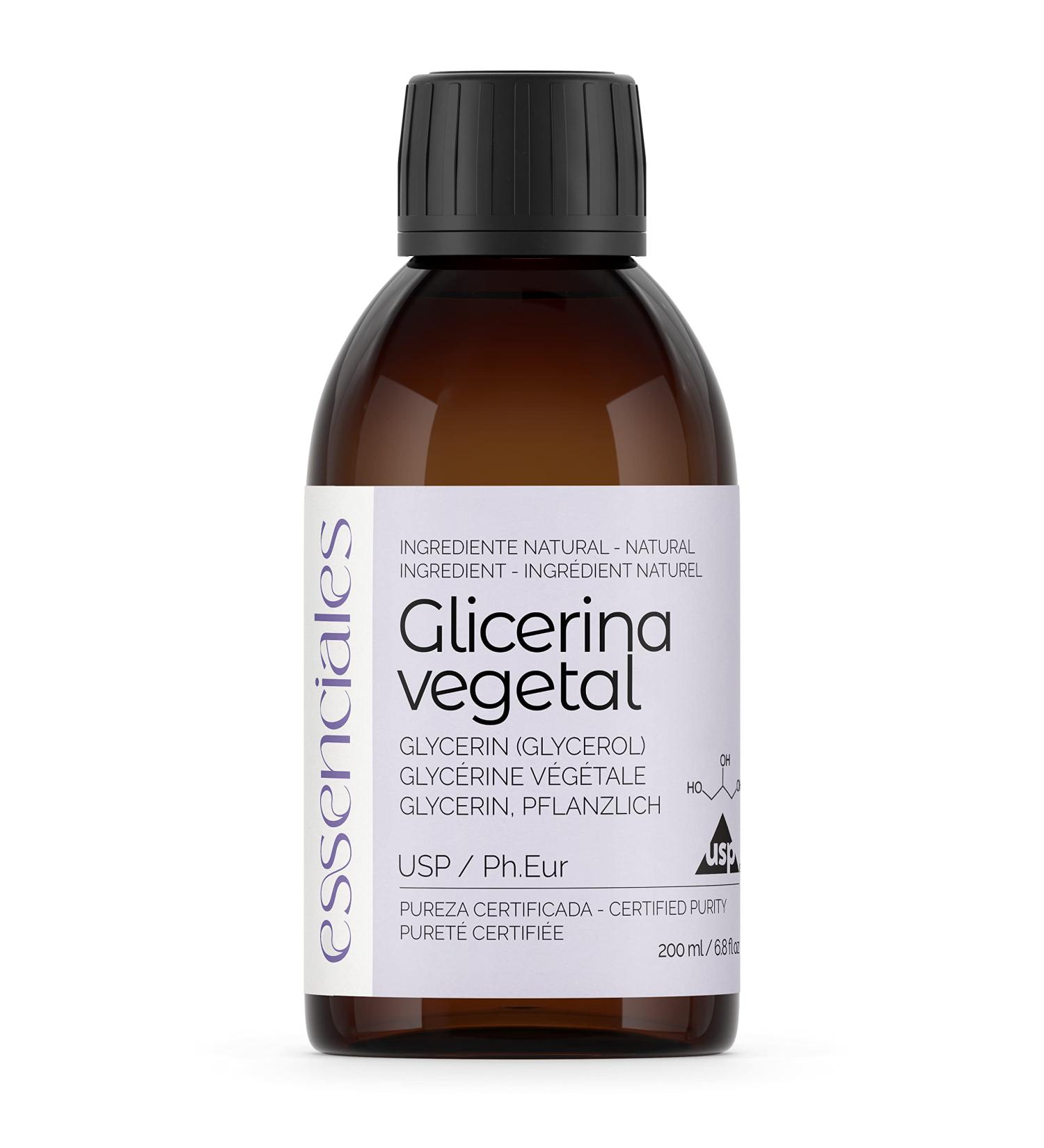  Essenciales Essentials - USP/Ph.Eu Vegetable Glycerin Certified Purity - 100 ml | USP/Ph.Eur Vegetable Glycerin VG Base - Buy Online on GoSupps.com