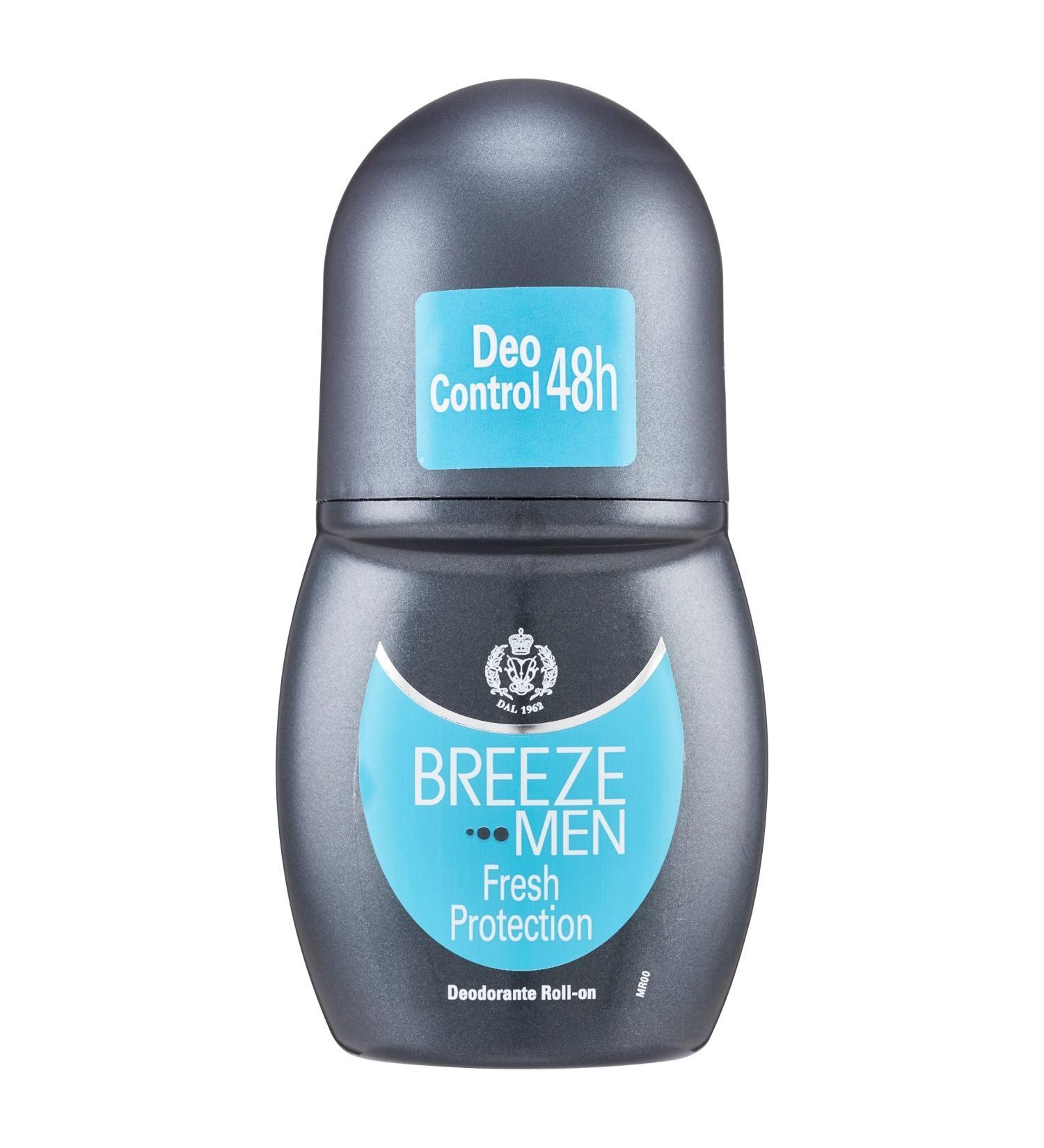 Breeze Deo Roll-On for Men - F/Protec 50 | Long-lasting Freshness | International Shipping - Buy Online on GoSupps.com