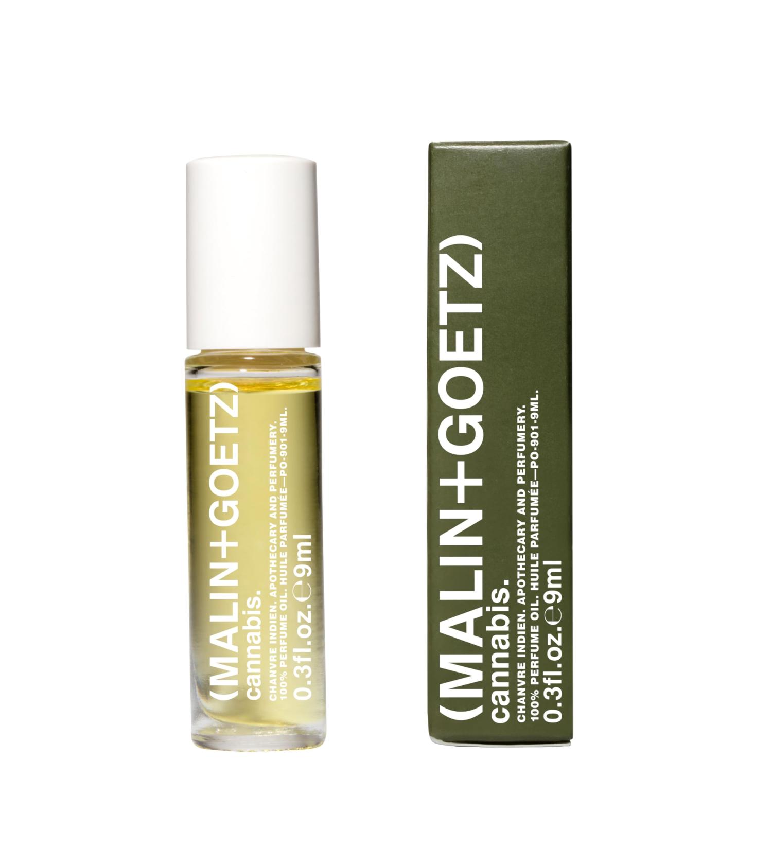Malin + Goetz Cannabis Perfume Oil 0.3 Fl. Oz. - Men & Women Rich & Earthy Scented Oil Fragrance Oil Roll On Mini Perfume Body Oil Vegan & Cruelty-Free Cannibis - Buy Online on GoSupps.com