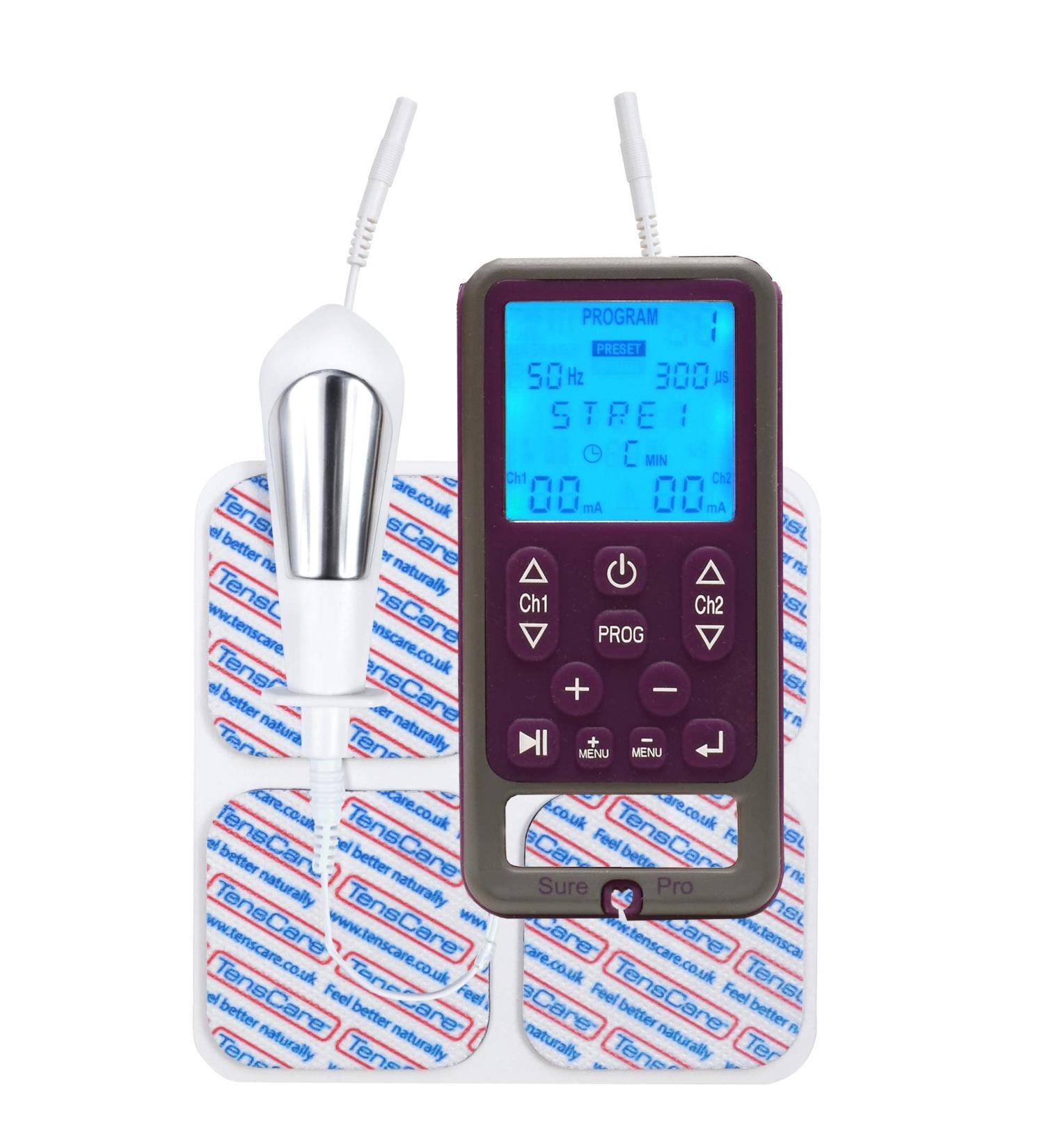 TensCare Sure Pro Pelvic Floor Exerciser - Manage Incontinence and Chronic Pelvic Pain with TENS Relief - Buy Online on GoSupps.com