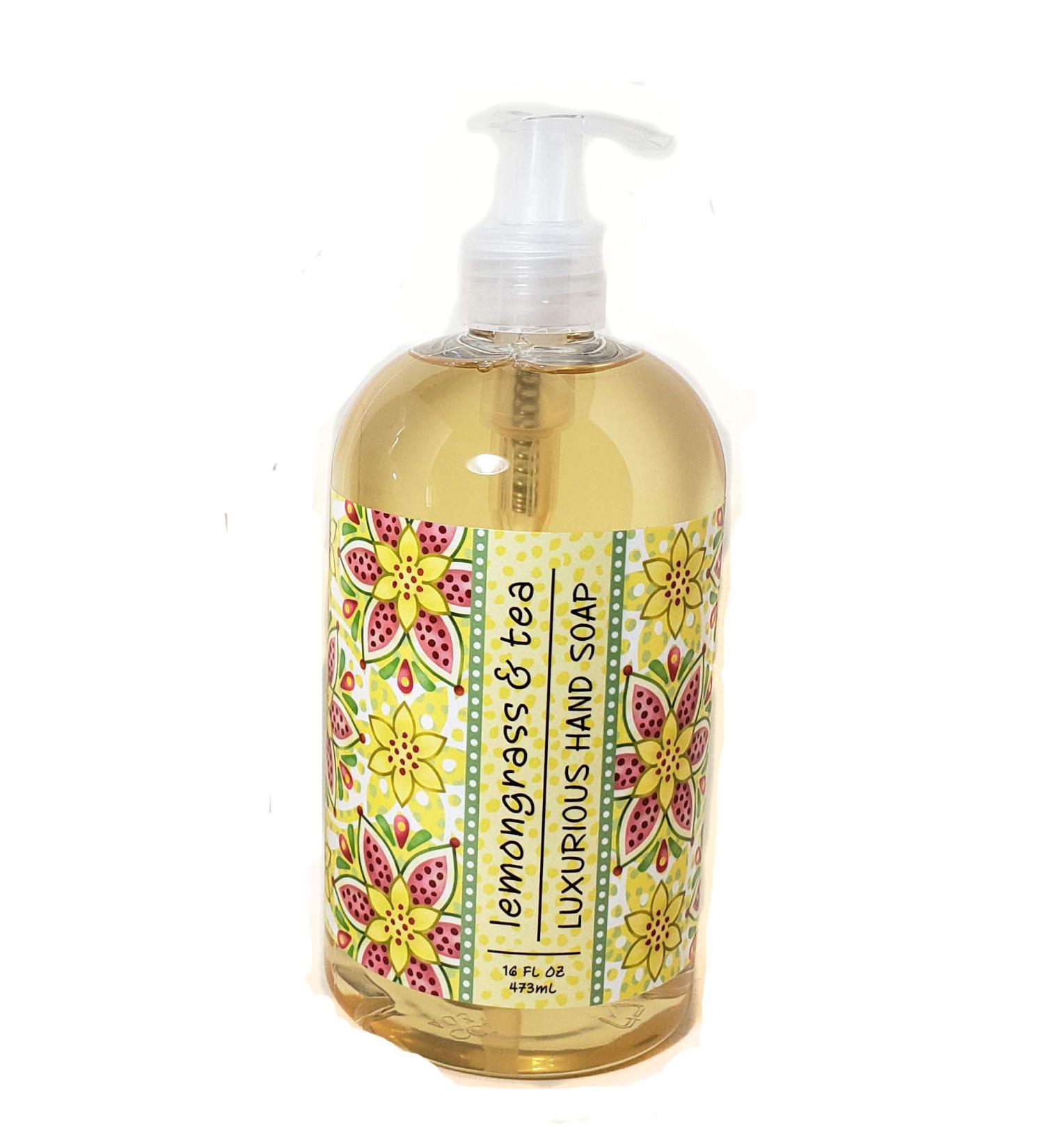 Greenwich Bay Trading Company Garden Collection: Lemongrass & Tea (16oz Hand Soap)
