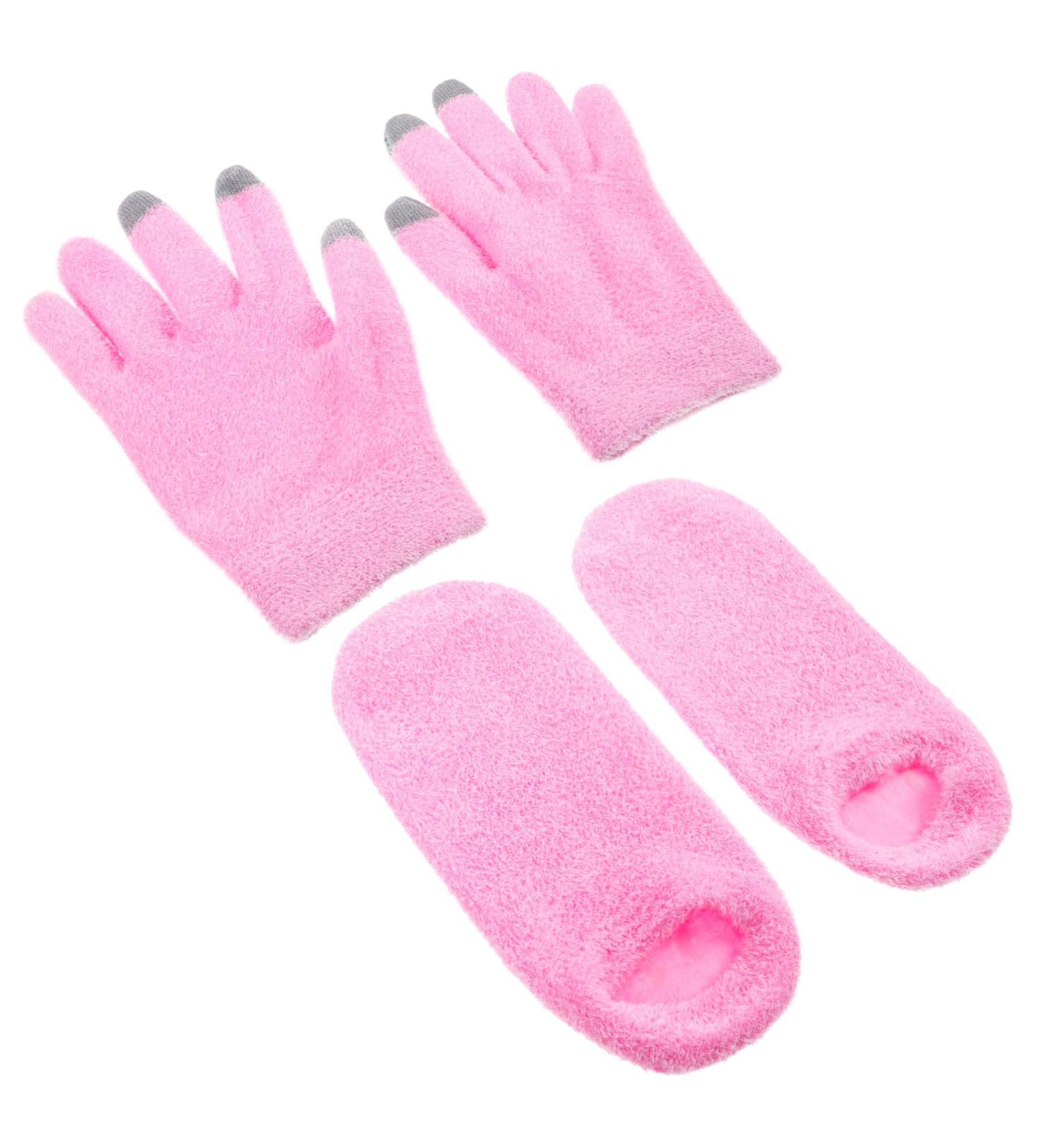 BELLIFFY 1 Set Gloves and Foot Mask Set Overnight Moisturizing Gloves Moisturizing Socks and Gloves Moisturizing Socks for Foot Care Moisturizing Gloves for Women Moisturizing Gloves - Buy Online on GoSupps.com