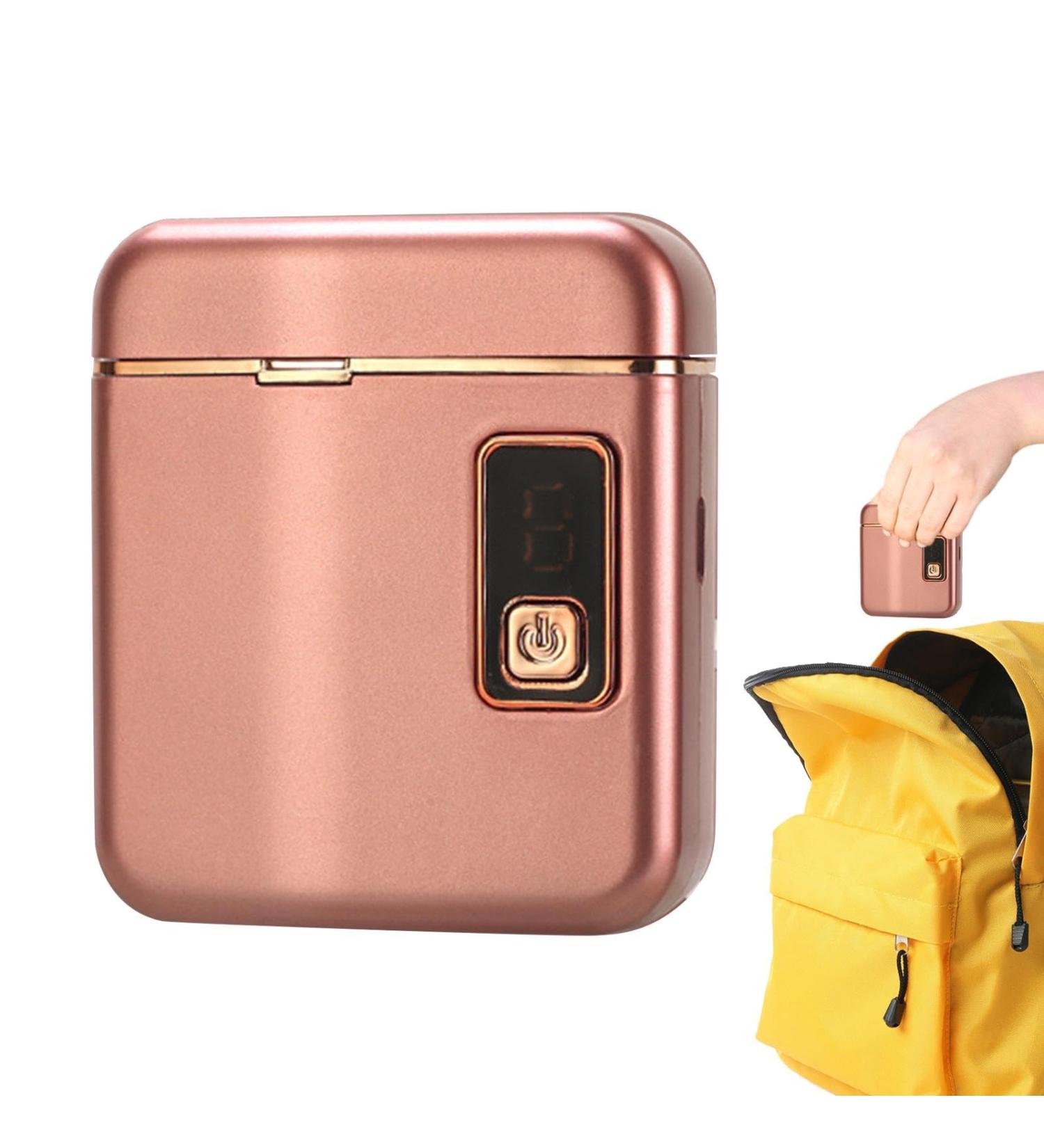 Huayeex Electric Nail Trimmer - 3 Modes Adjustable Safety Fingernail Trimmer | Quiet Electric Fingernail Clippers with Storage Light Electric Manicure Pedicure Tool for Home Rose Gold - Buy Online on GoSupps.com