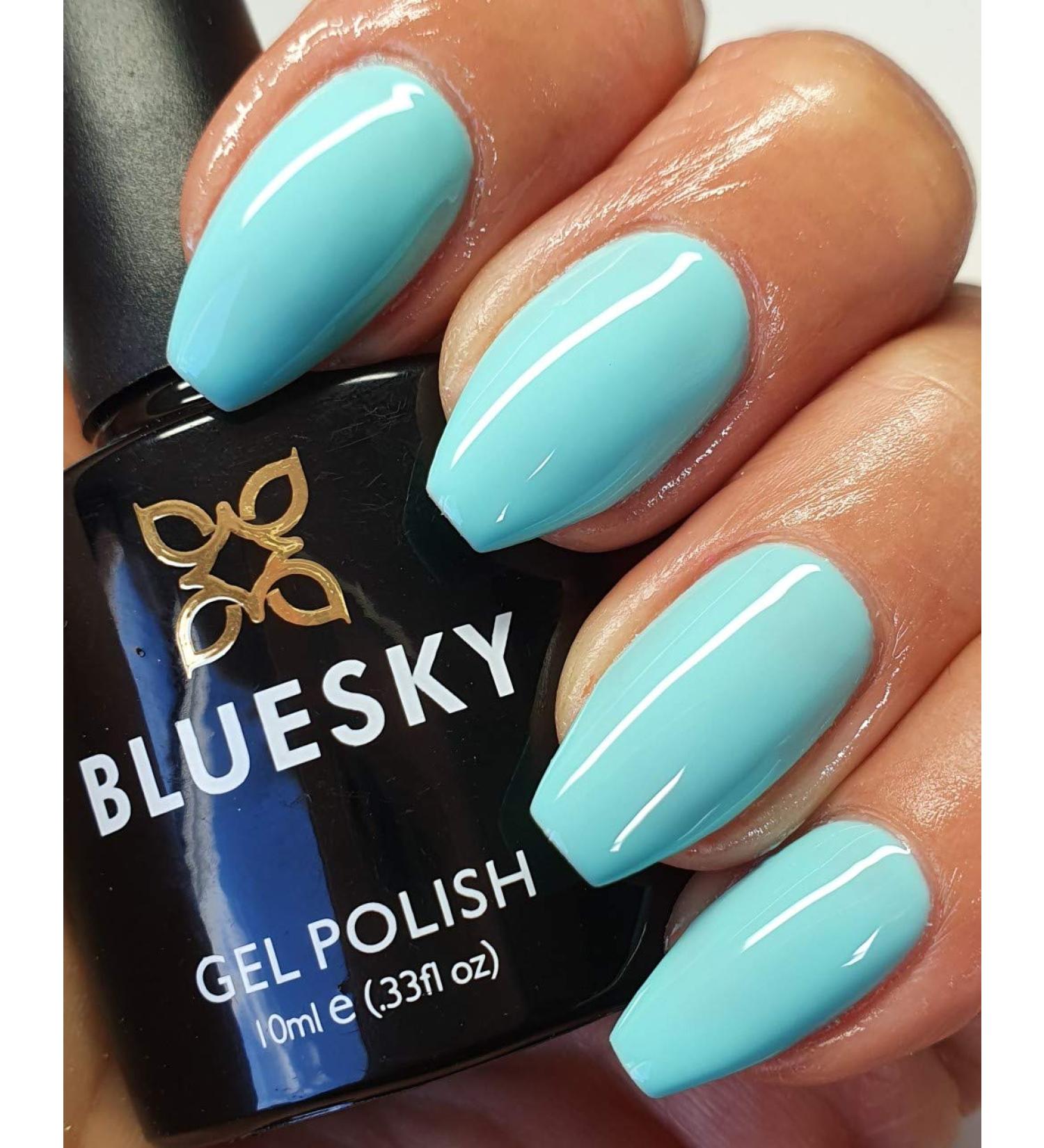 Bluesky Gel Polish AQUA GREEN MINT WATER GAMES SUMMER PARTY Nail NEW 2020 UV LED Soak Off 10ml