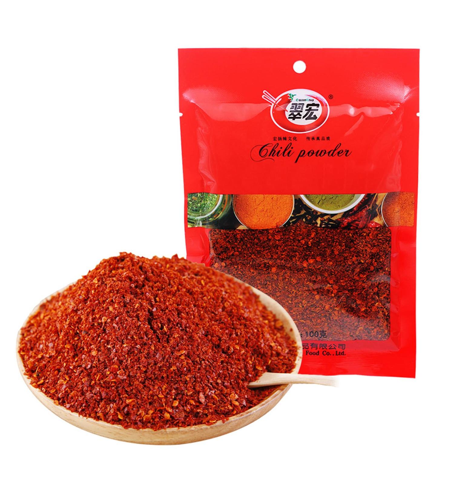Chinese Sichuan red Chili Powder 100g/3.52 oz Original imported of Szechuan china Sichuan Chili Powder 100g - Buy Online on GoSupps.com