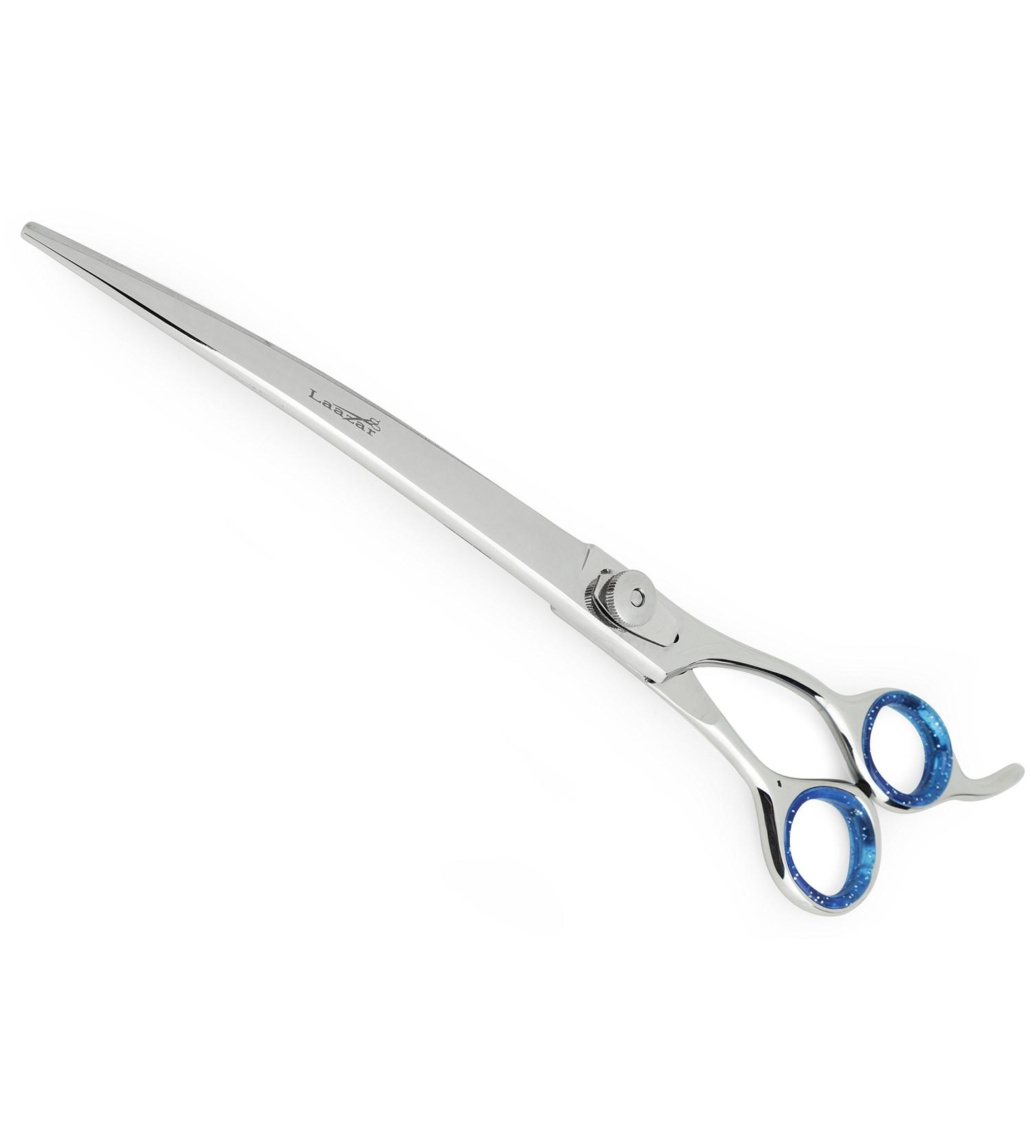 Laazar Pro 9 Curved Pet Grooming Shears Scissors - Buy Online on GoSupps.com