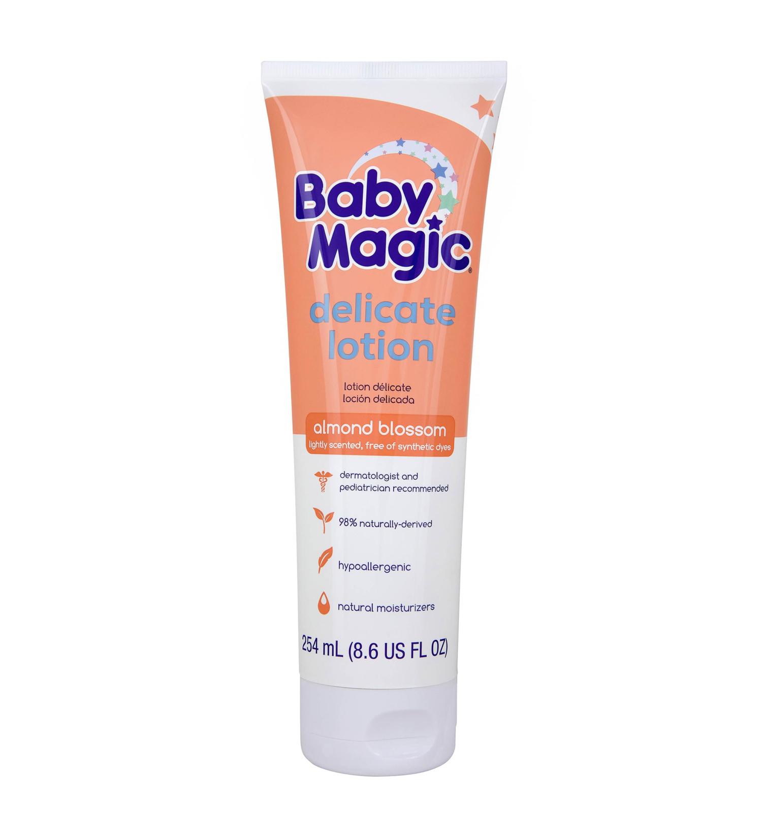 Baby Magic Delicate Lotion 8.6 oz - Gentle Moisturizer for Baby's Skin | Buy Internationally - Buy Online on GoSupps.com