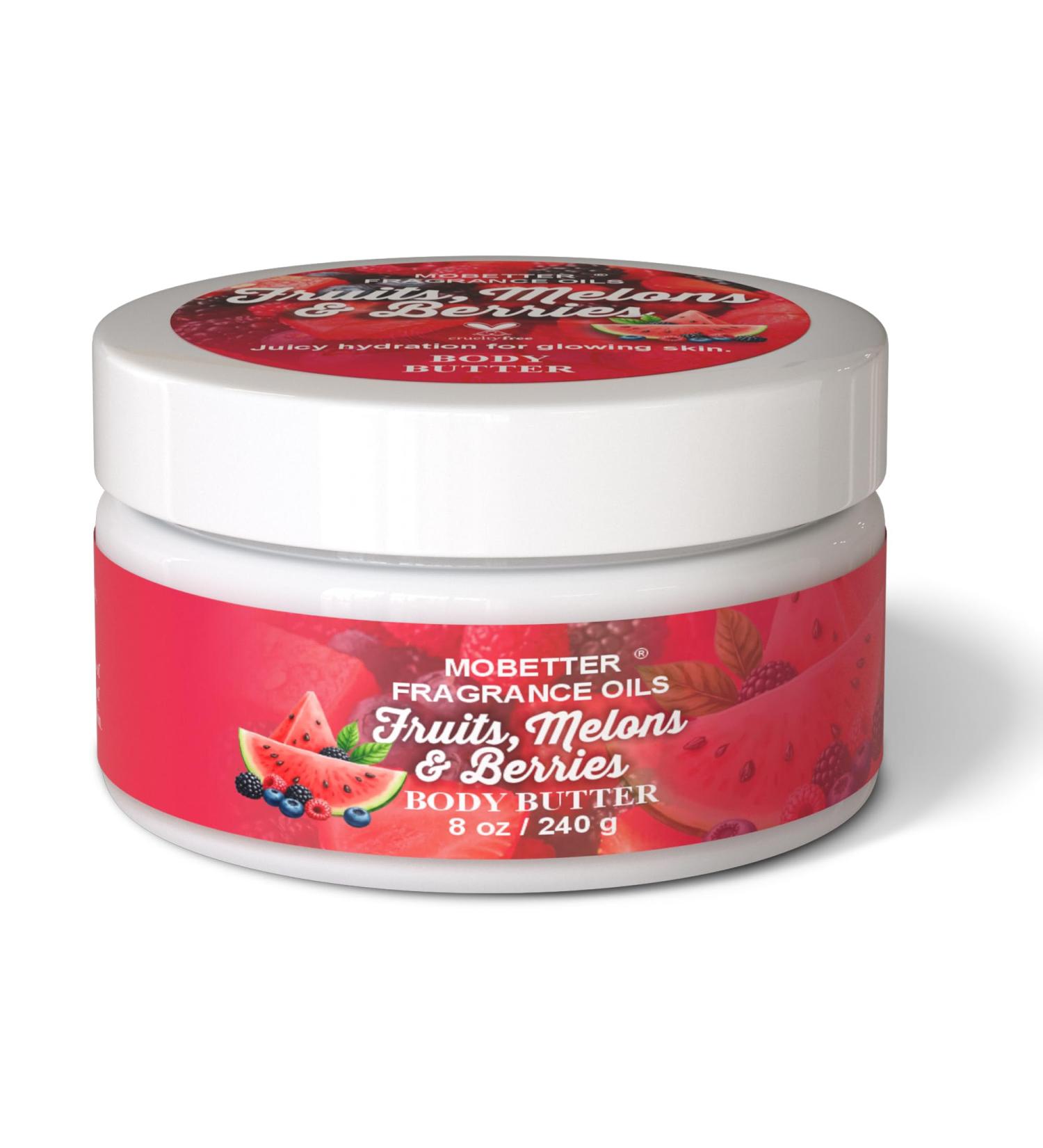 MOBETTER FRAGRANCE OILS Fruits Melons & Berries 8 Oz Body Butter for Unisex - Buy Online on GoSupps.com