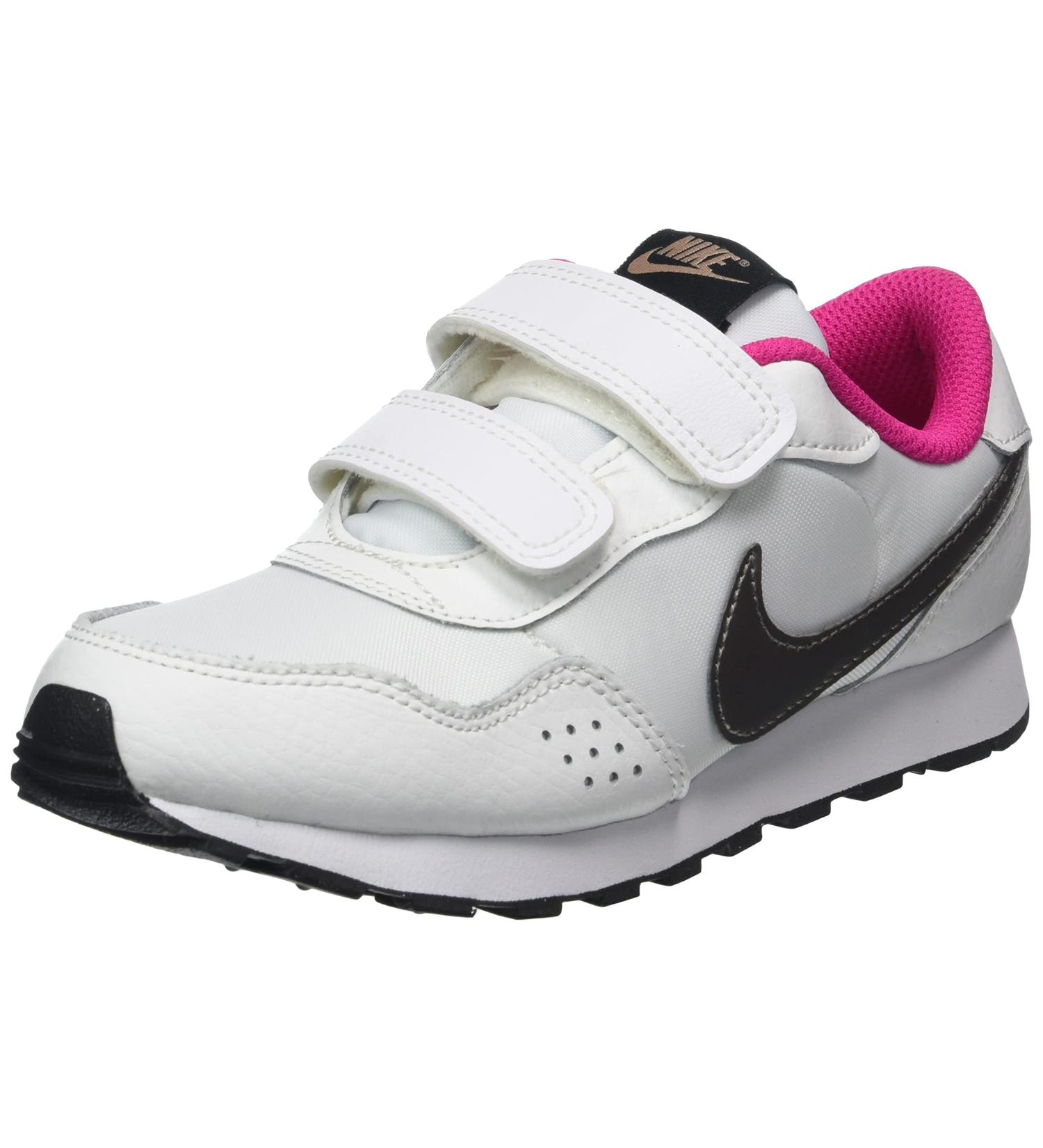 NIKE Boy's Md Valiant Btv Gymnastics Shoe - 3 UK - White/Black - Buy Online on GoSupps.com