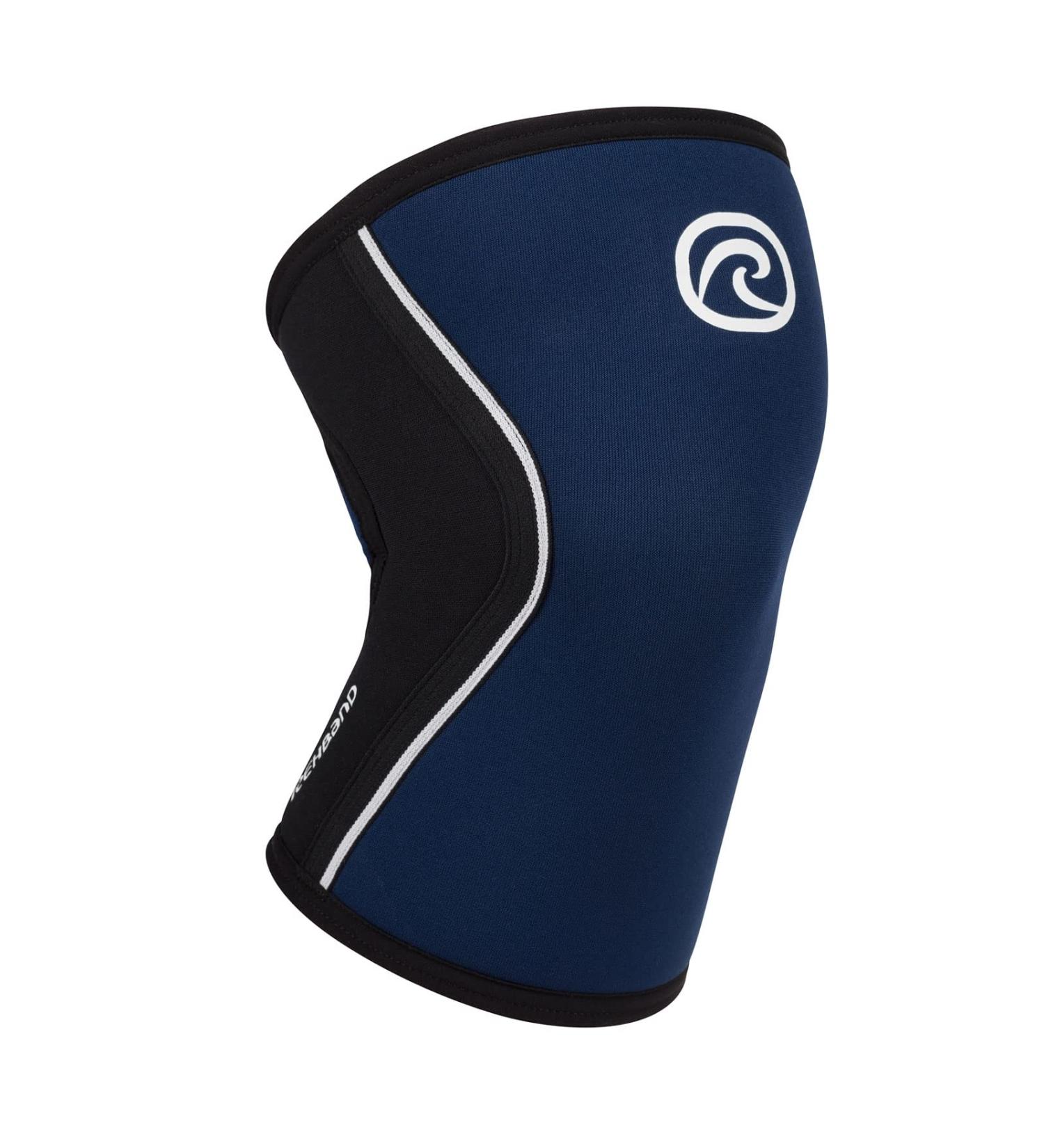 Rehband Knee Sleeve - 5mm Neoprene Support for CrossFit & Heavy Training | Unisex XL Navy | Multiple Colors & Sizes Available - Buy Online on GoSupps.com
