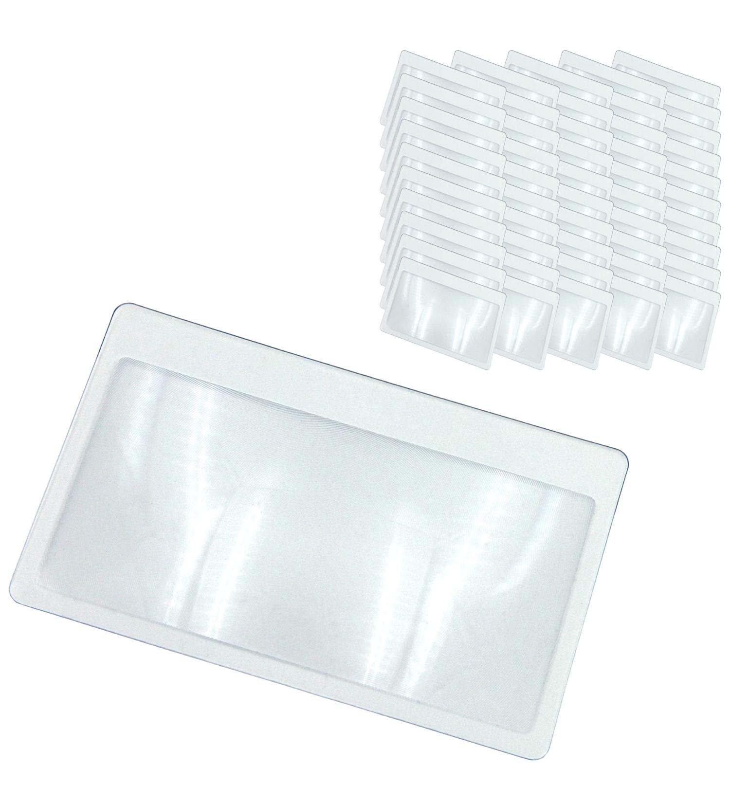 Thorani Pocket Motion Magnifying Glasses - 50 Credit Card Size Triple Enlargement Ultra Thin & Flexible Ideal for Travel & Reading - Buy Online on GoSupps.com