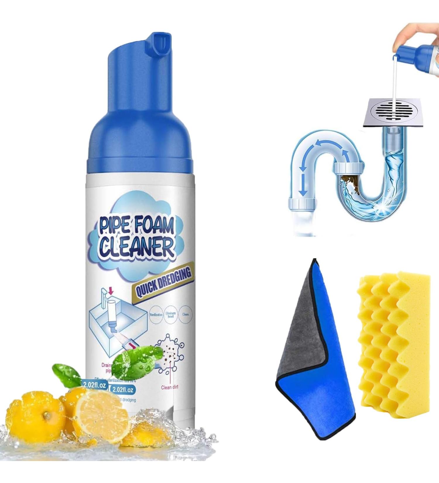 Yugou Drain Cleaner Yougo Drain Cleaner Get out Foaming Drain Cleaner Yugou Foam Drain Cleaner Drain Cleaner Foam Foaming Sink Drain Cleaner for Bathroom Kitchen (1Pcs) - Buy Online on GoSupps.com