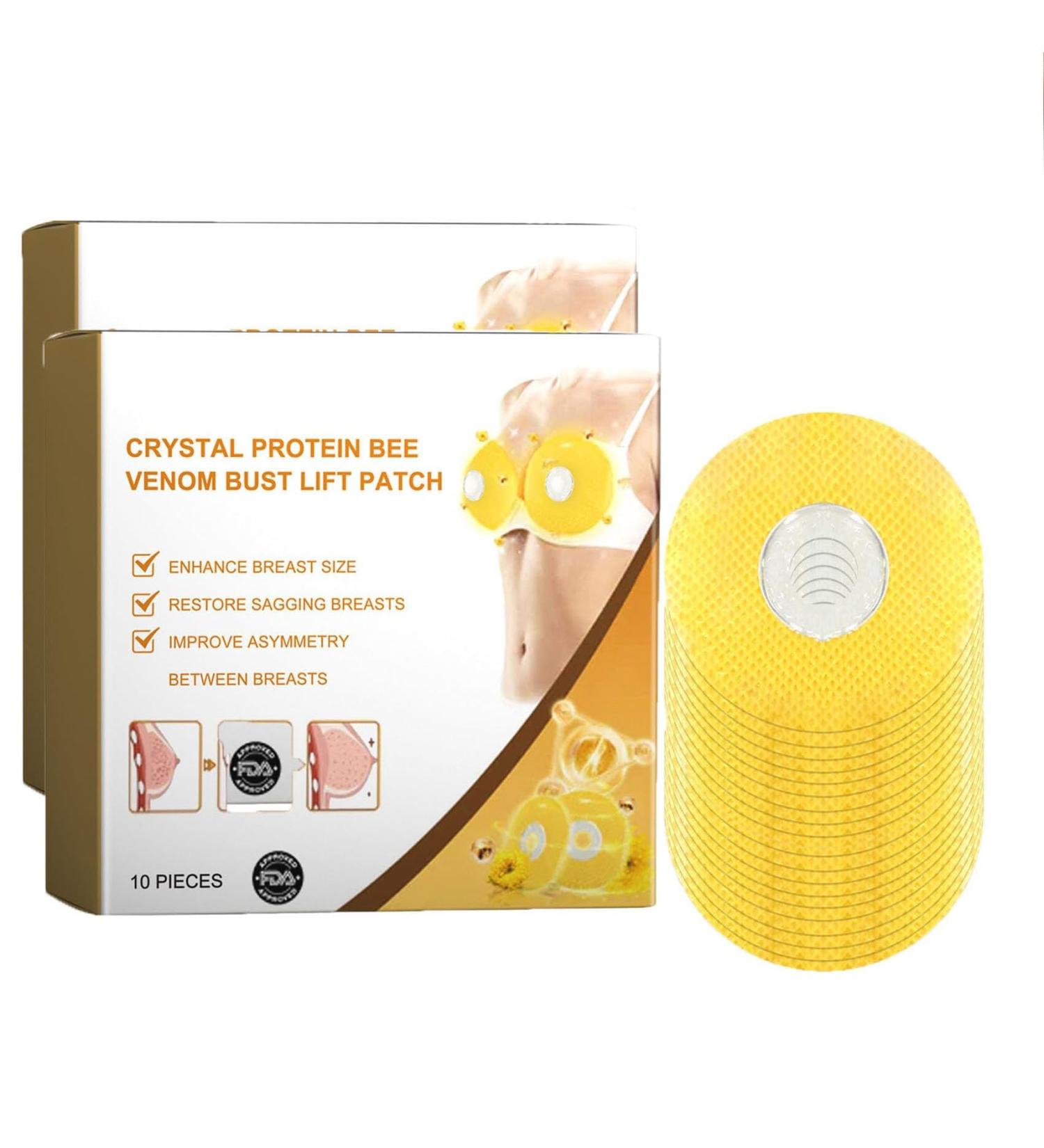 2 Boxes Royal Jelly Breast Enhancement Patch Breast Growth Patches Elastic Muscle Collagen Breast Lifting and Firming Mask - Buy Online on GoSupps.com