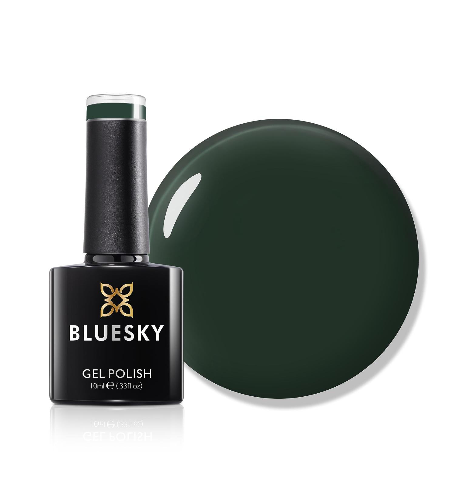 Bluesky Gel Nail Polish 10ml Dark Humour - AW2318 Green Soak-Off Gel Polish for Manicure Professional Salon & Home Use Long Lasting Chip Resistant Requires Curing Under UV/LED Lamp - Buy Online on GoSupps.com
