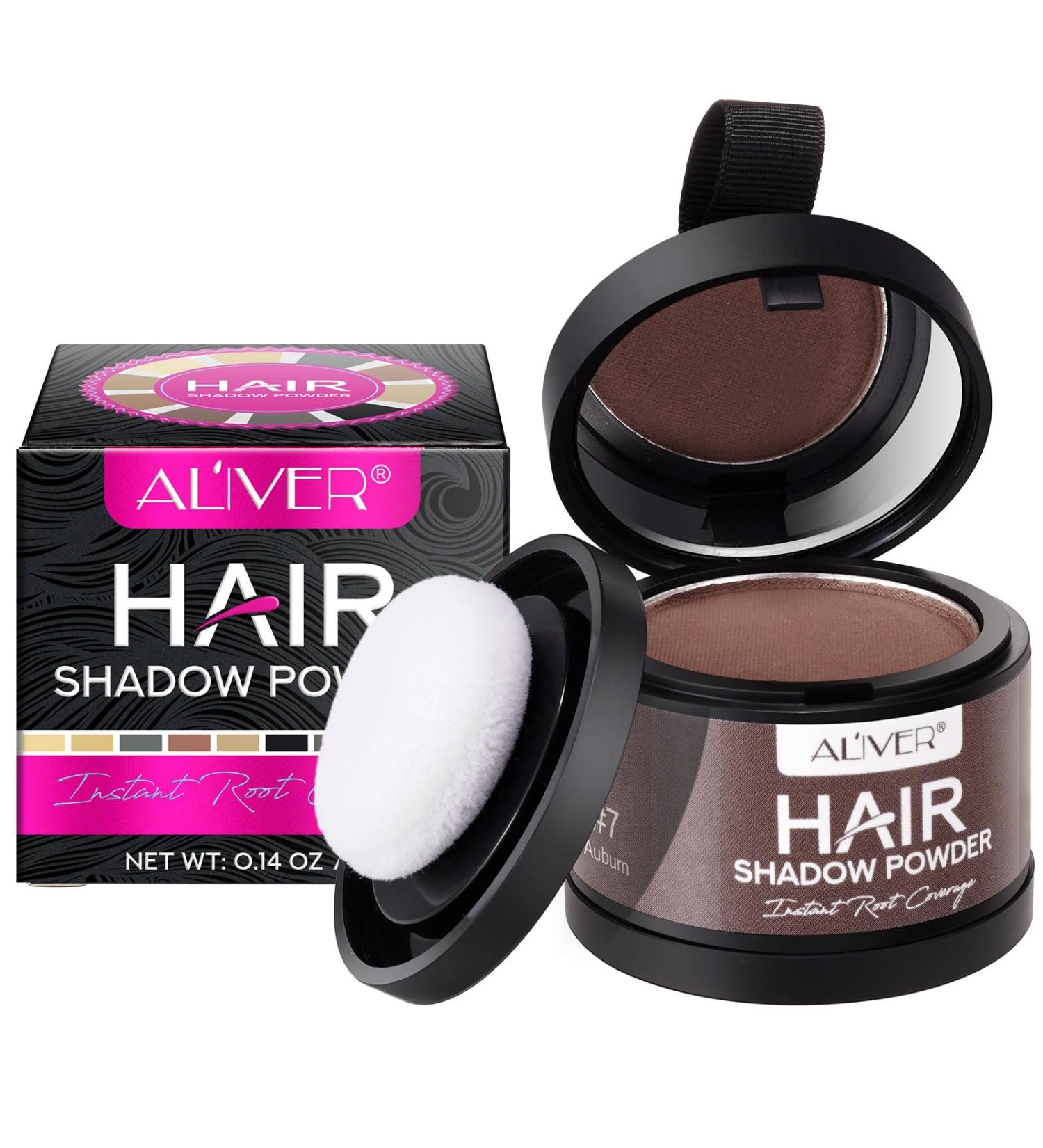 Approach Powder #7 Auburn - Waterproof Hair Concealer for Thinning Hair | Instant Volume for Women & Men - Buy Online on GoSupps.com