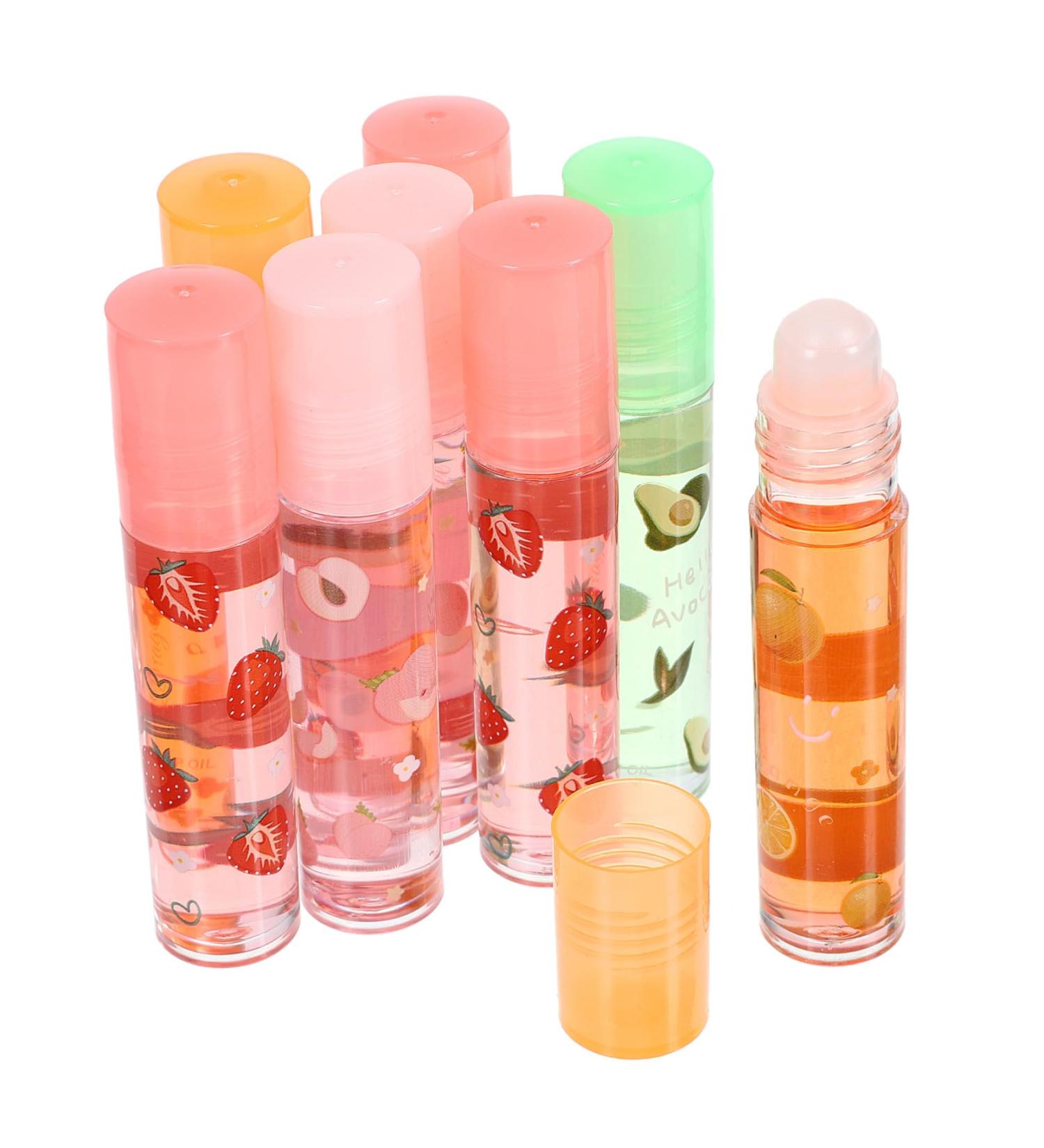 GALPADA Gloss L vres Hydratant aux Fruits 8 Pcs Transparent Incolore Nourrissant Protecteur pour Femmes Usage Quotidien Soin L vres Couleur Al atoire - Buy Online on GoSupps.com