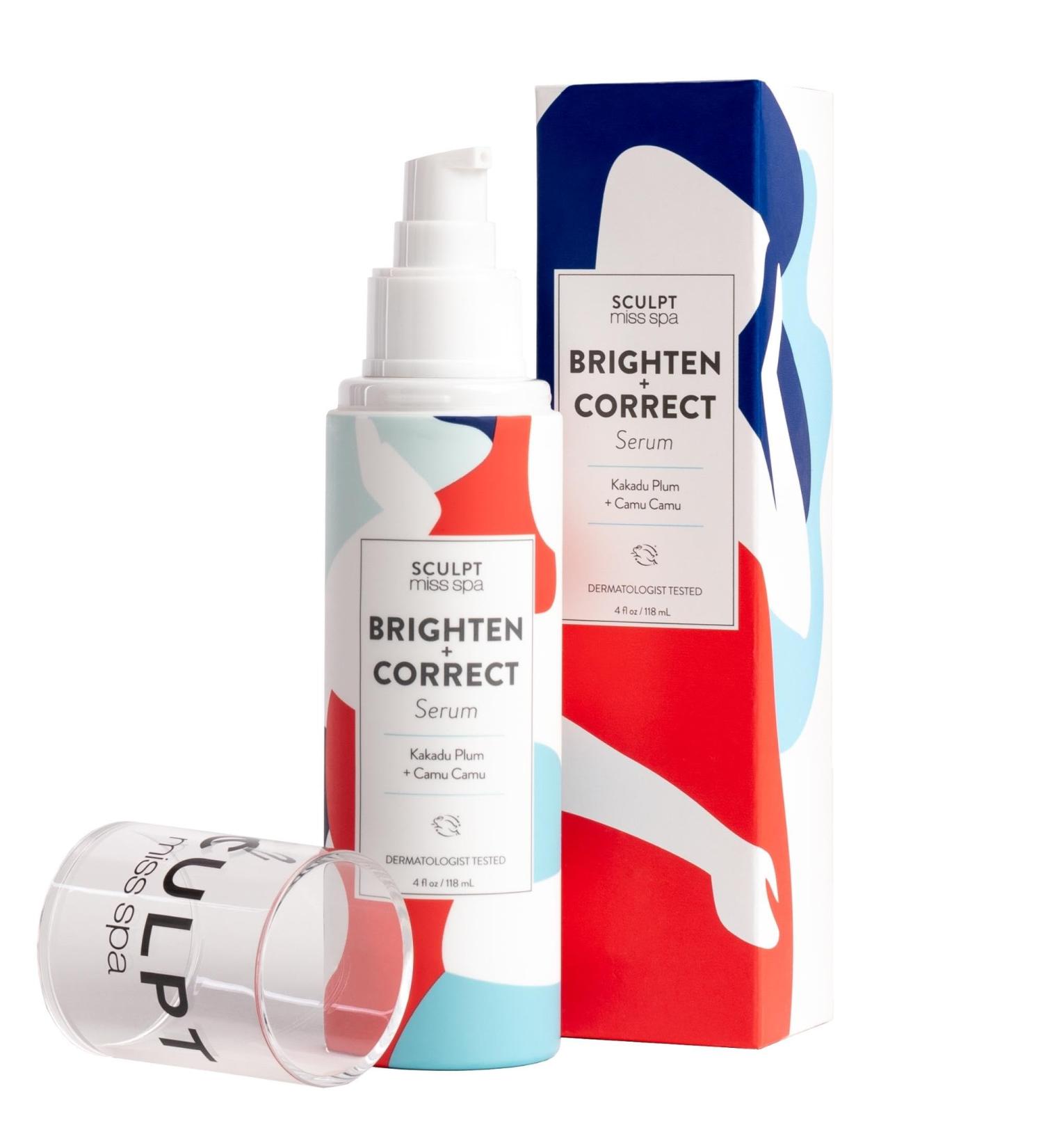 Miss Spa Brighten Correct Face Serum - Vitamin C & Kakadu Plum for Radiant Skin | Brightening Face & Body Serum - Buy Online on GoSupps.com