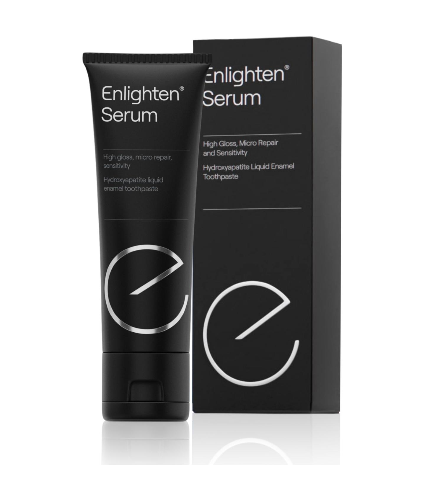 Enlighted Serum Sensitive Repair Toothpaste - Vegan Daily Relief for Tooth Sensitivity - 75ml (New Formula) - Pack of 1 - Buy Online on GoSupps.com