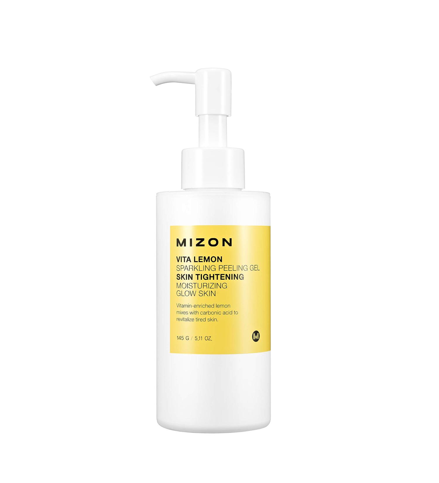 MIZON Vita Lemon Peeling Gel - Skin Tightening, Moisturizing, Skin Vitality - 150g - Buy Online on GoSupps.com