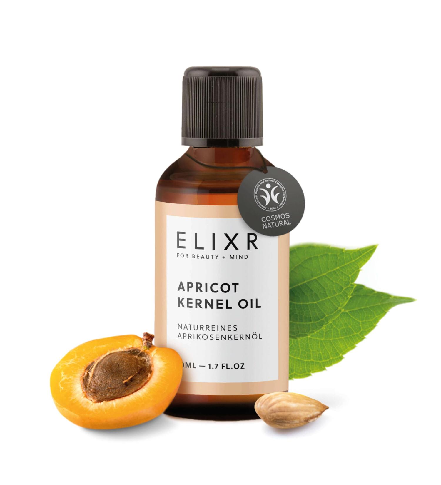 Elixr Apricot Kernel Oil (50 ml (1 pack) - Buy Online on GoSupps.com