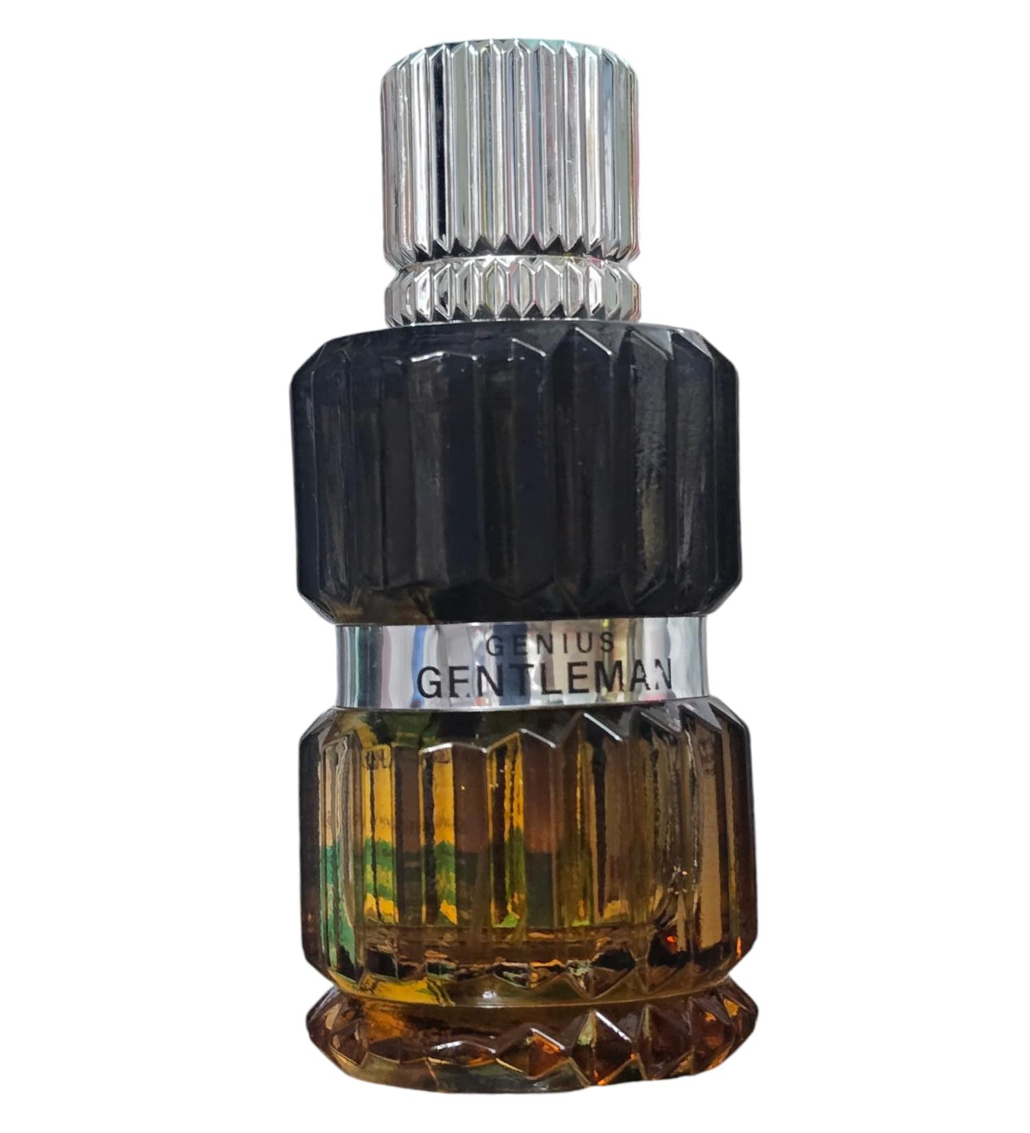 Gentleman Genius Men's Eau de Parfum (EDP) 3.4 FL. Oz (100ml) Men s Perfume with Notes of Bergamot Black Pepper Lavender Orris Cloves Cinnamon Vanilla Husk Tonka Bean Tolu Balsam