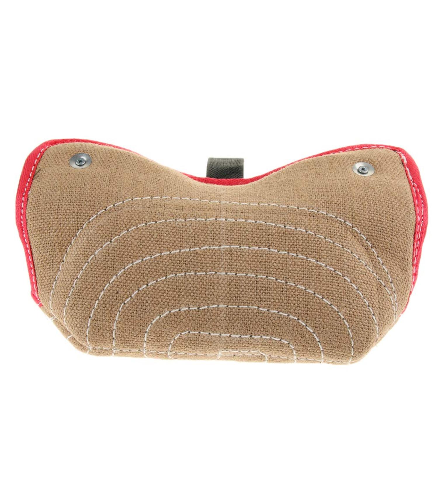 Easnea 2 Handle Targeting Jute Bite Wedge Tug Toy Dogs Bite Sleeve Arm Protection for Dogs Work Dog Puppy Training Playing - Buy Online on GoSupps.com