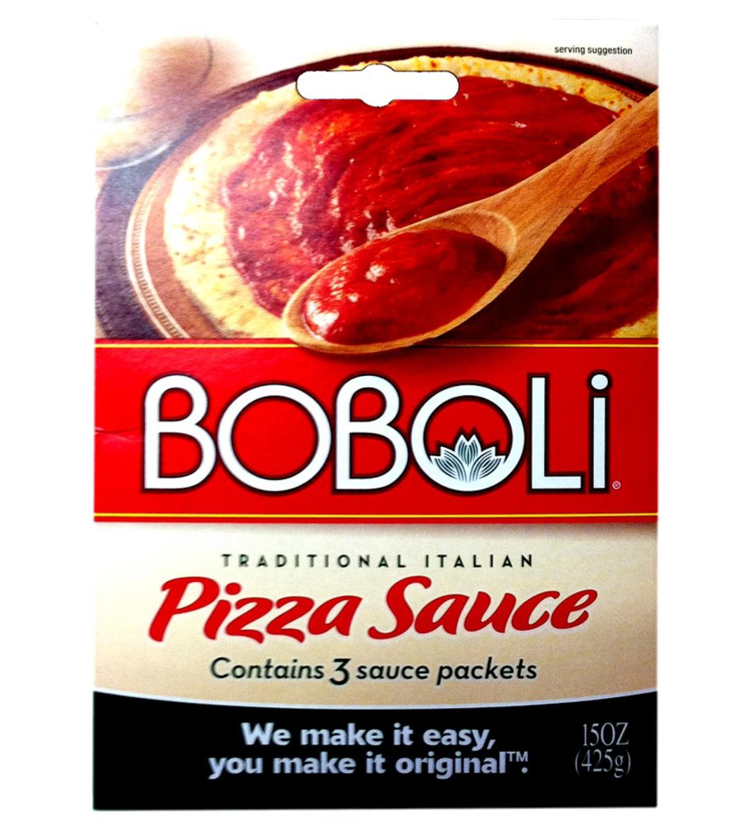Boboli Traditional Italian PIZZA SAUCE 15oz (2 pack)
