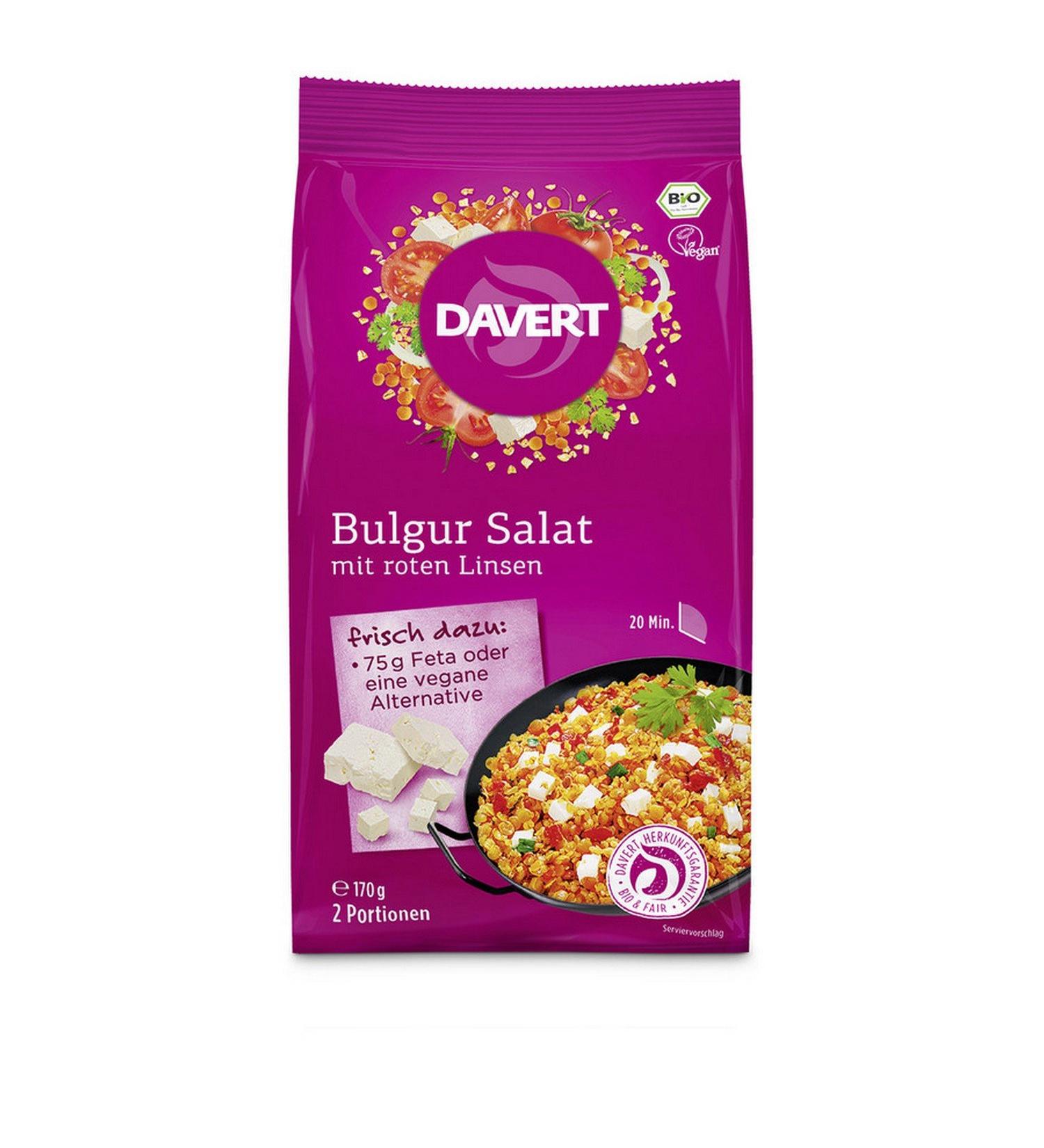 Davert Bulgur salad (170 g) - organic