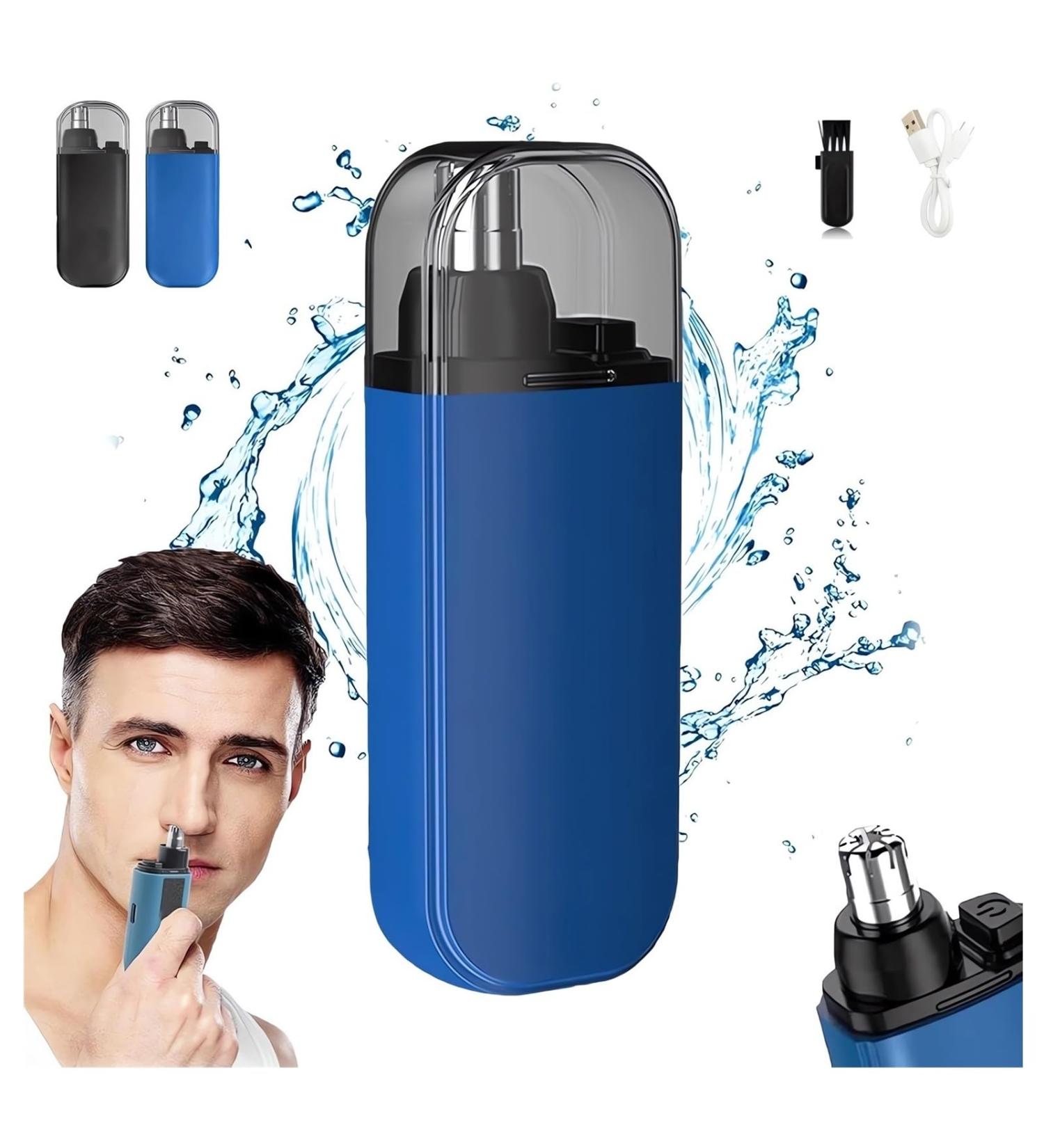 Portable Nose Hair Trimmer 2024 | Rechargeable Electric Trimmer for Men & Women | Nose Ear & Eyebrow Hair Removal - Buy Online on GoSupps.com