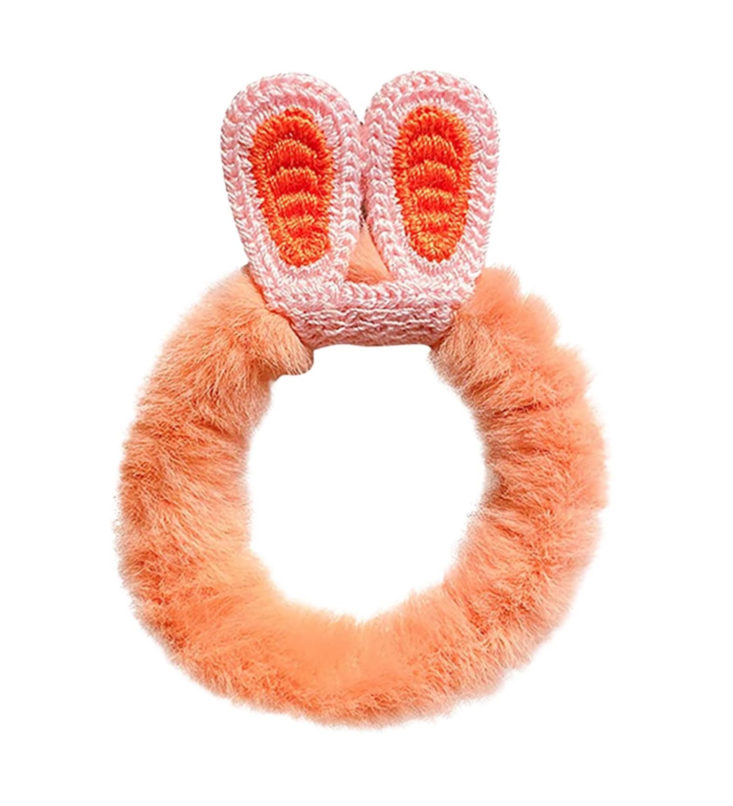 FFangBox Hair Tie Fluffy Hair Band Elastic Hair Bobble for Women Girl Daughter - Buy Online on GoSupps.com