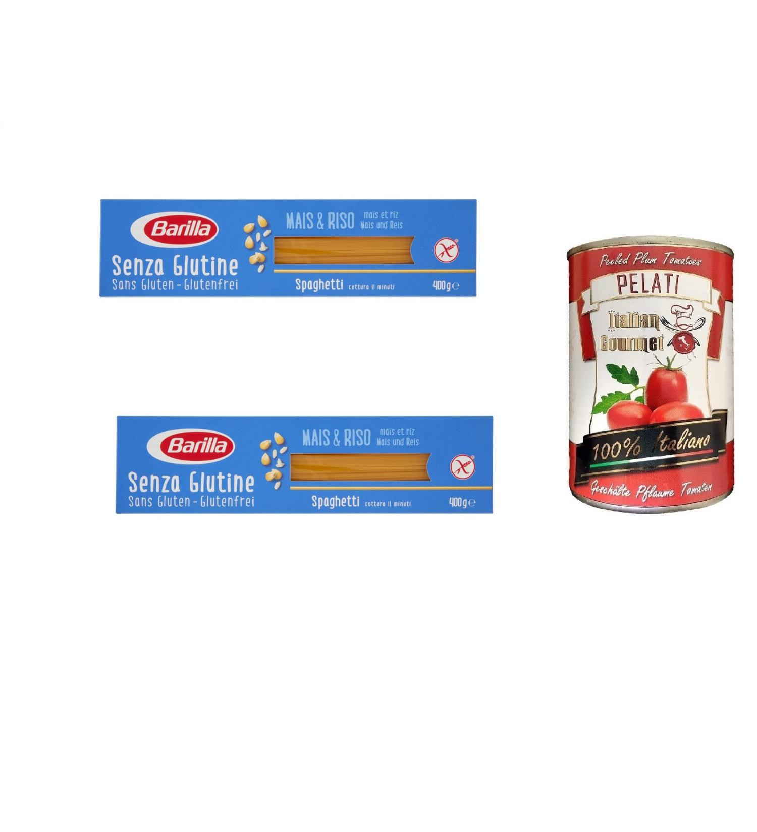  Italian Gourmet E.R. Barilla - Spaghetti n.5 - Gluten Free - 400g + Italian Gourmet - 100% Italian - 400g - Buy Online on GoSupps.com