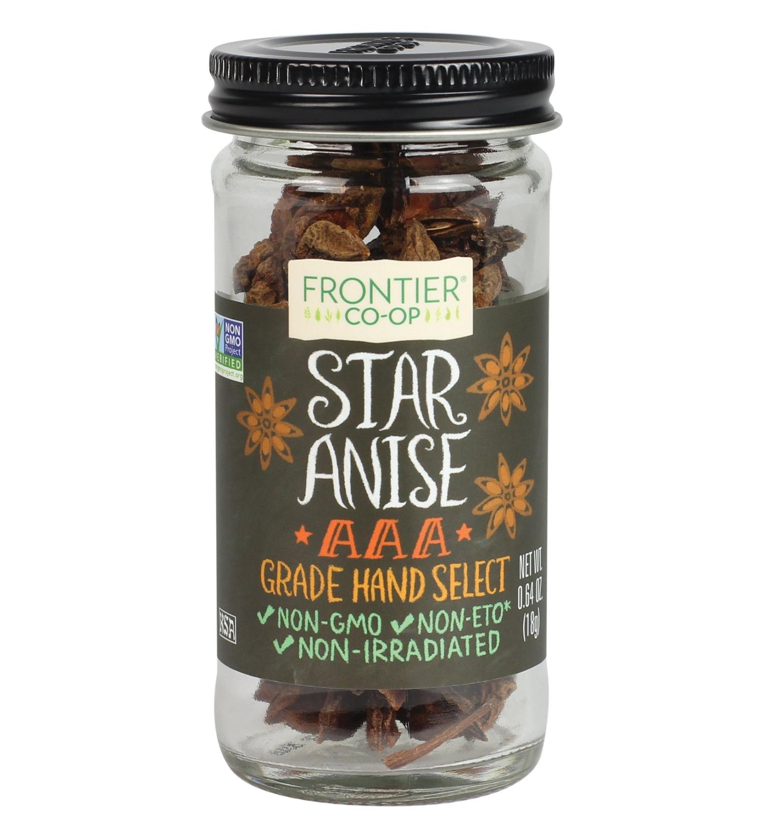 Frontier Natural Anise Star Whole 0.64oz - Pack of 1 - Buy Online on GoSupps.com
