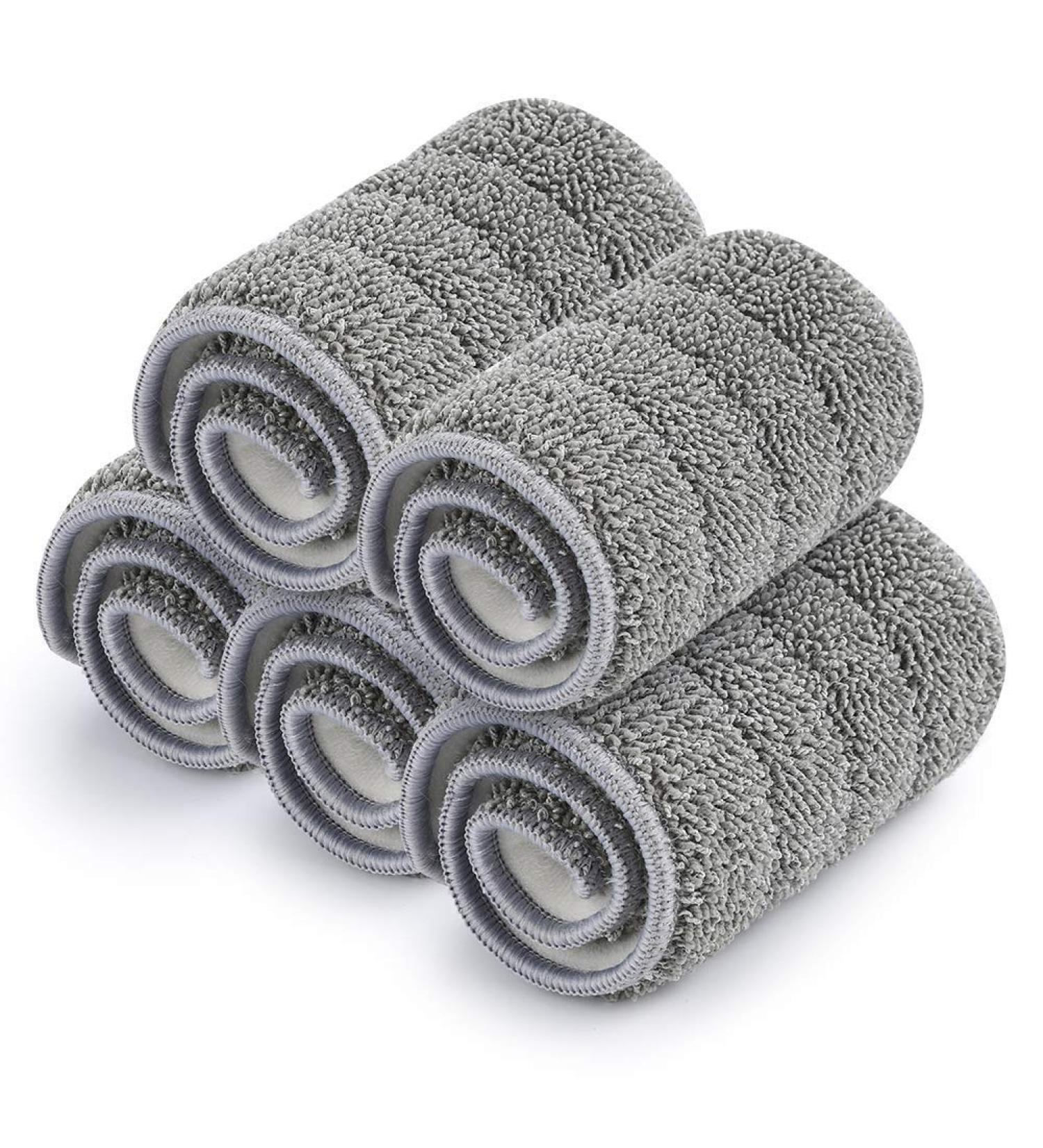 Microfiber Spray Mop Replacement Heads - 5 Pack for Wet/Dry Mops - Buy Online on GoSupps.com