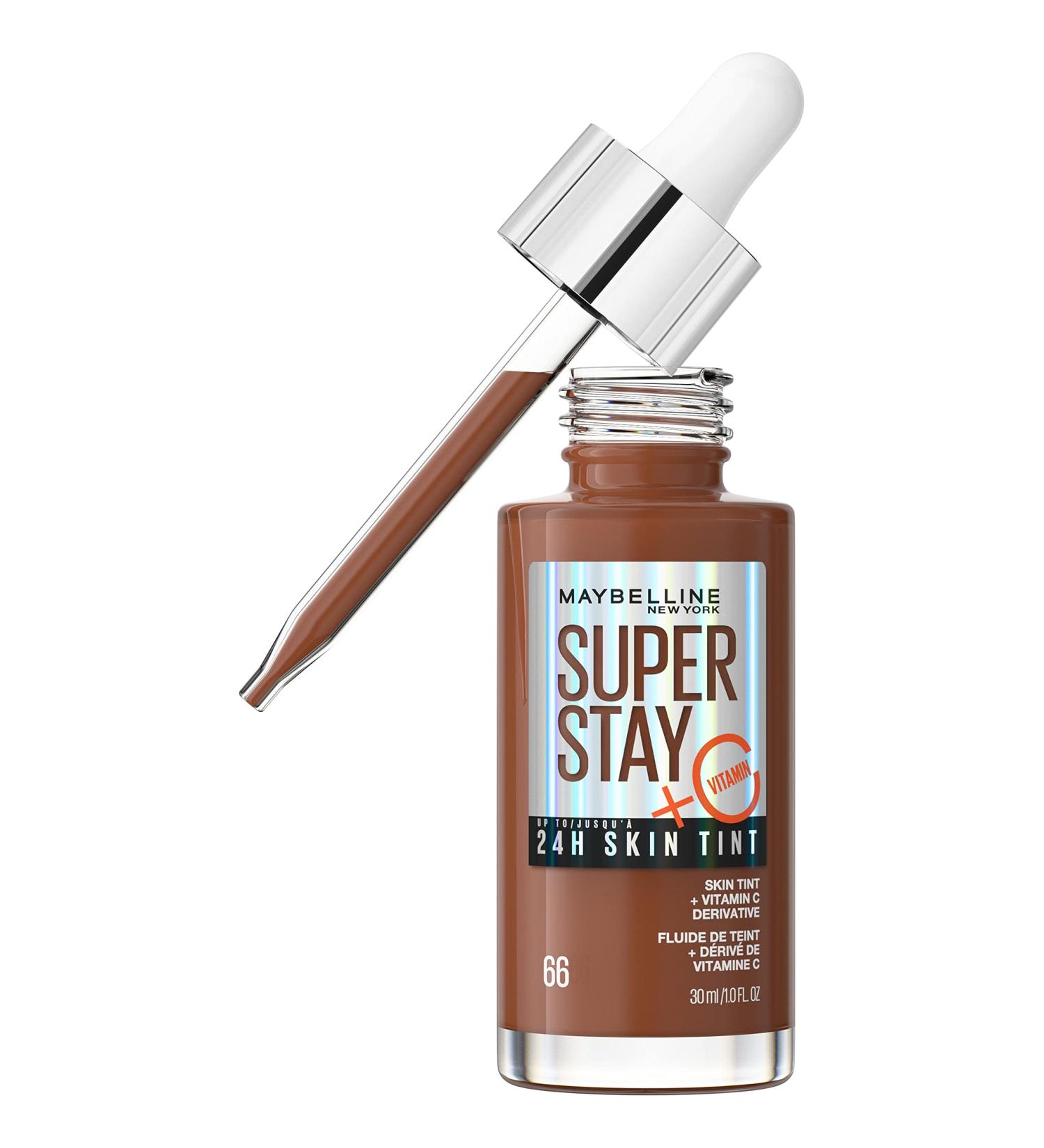 Buy Maybelline New York Super Stay 24H Skin Tint Hazelnut 66 - 30 ml | Long-Lasting Foundation | International Shipping - Buy Online on GoSupps.com