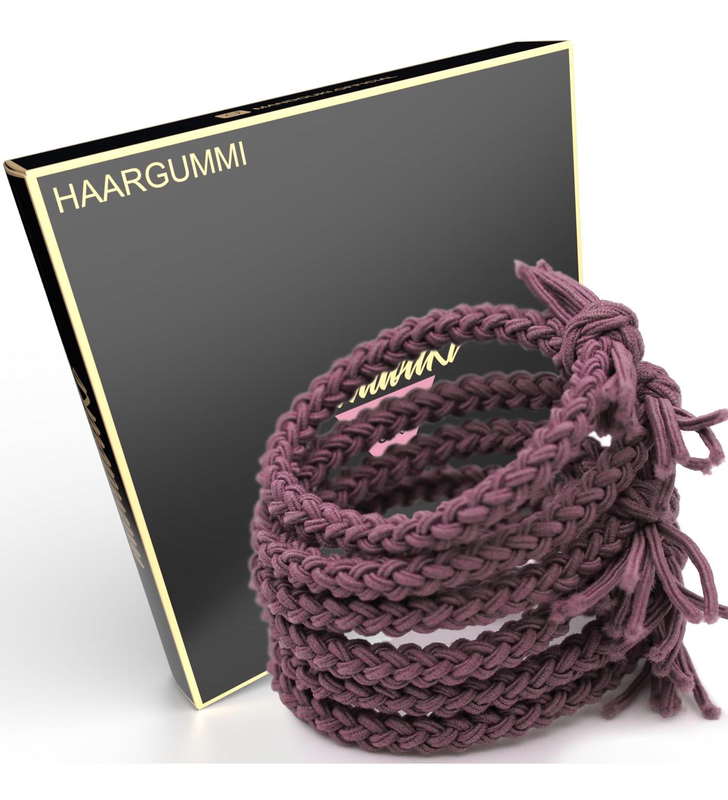 Mandouki Elegant Braided Hair Ties (6 pcs) | Ultimate Support & Durability for Women & Girls - Altrosa - Buy Online on GoSupps.com