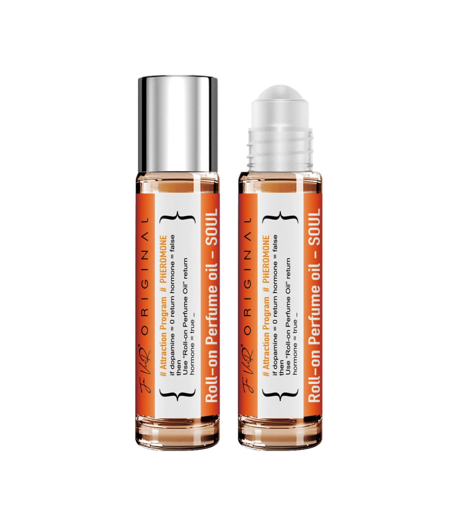 Roll-on Original Pheromone Cologne Perfume oil for Men and Women (Alcohol-Free) for Soul 0.34fl.oz 10mL - TSA Ready - Buy Online on GoSupps.com
