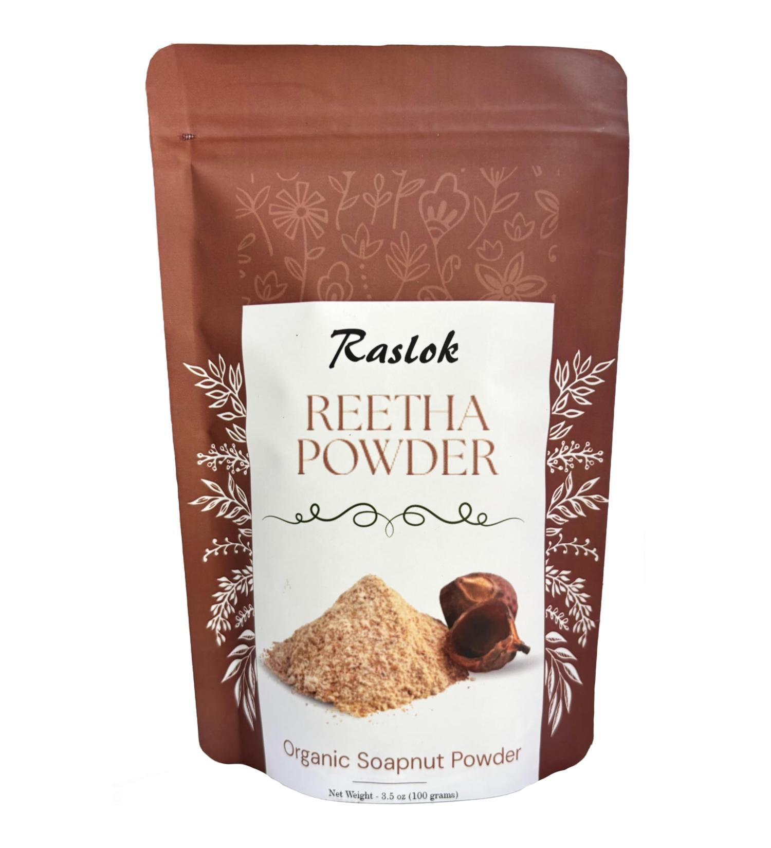 Buy Natural Soapnut Powder for Hair Care | 3.52 oz | No Preservatives & Additives - International Shipping Available - Buy Online on GoSupps.com