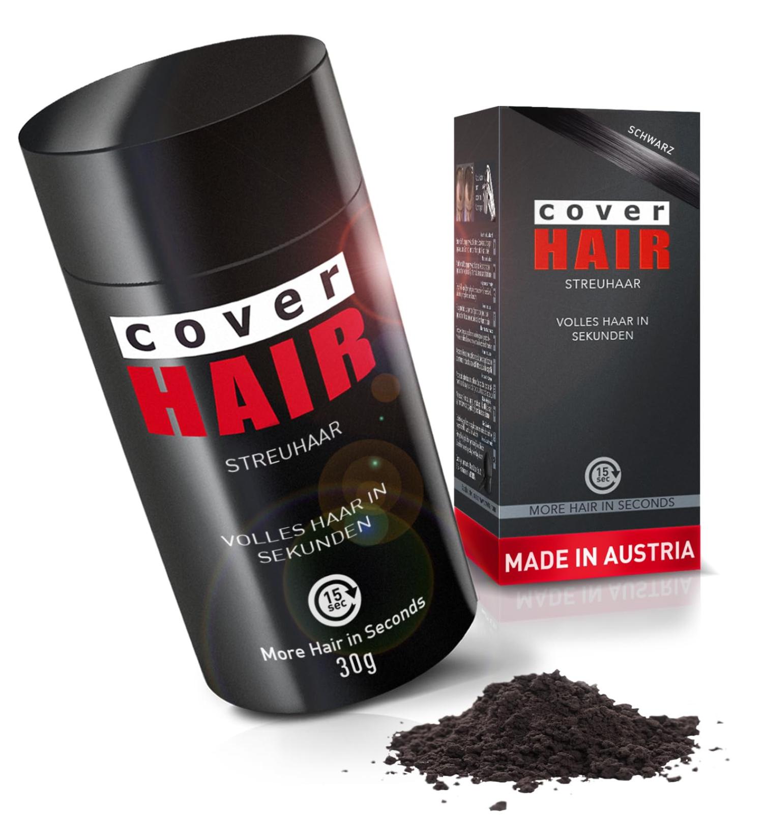 COVER HAIR Hair Densifying Powder Thickener - Hair fiber to thicken hair and hide black roots - 30g - Buy Online on GoSupps.com