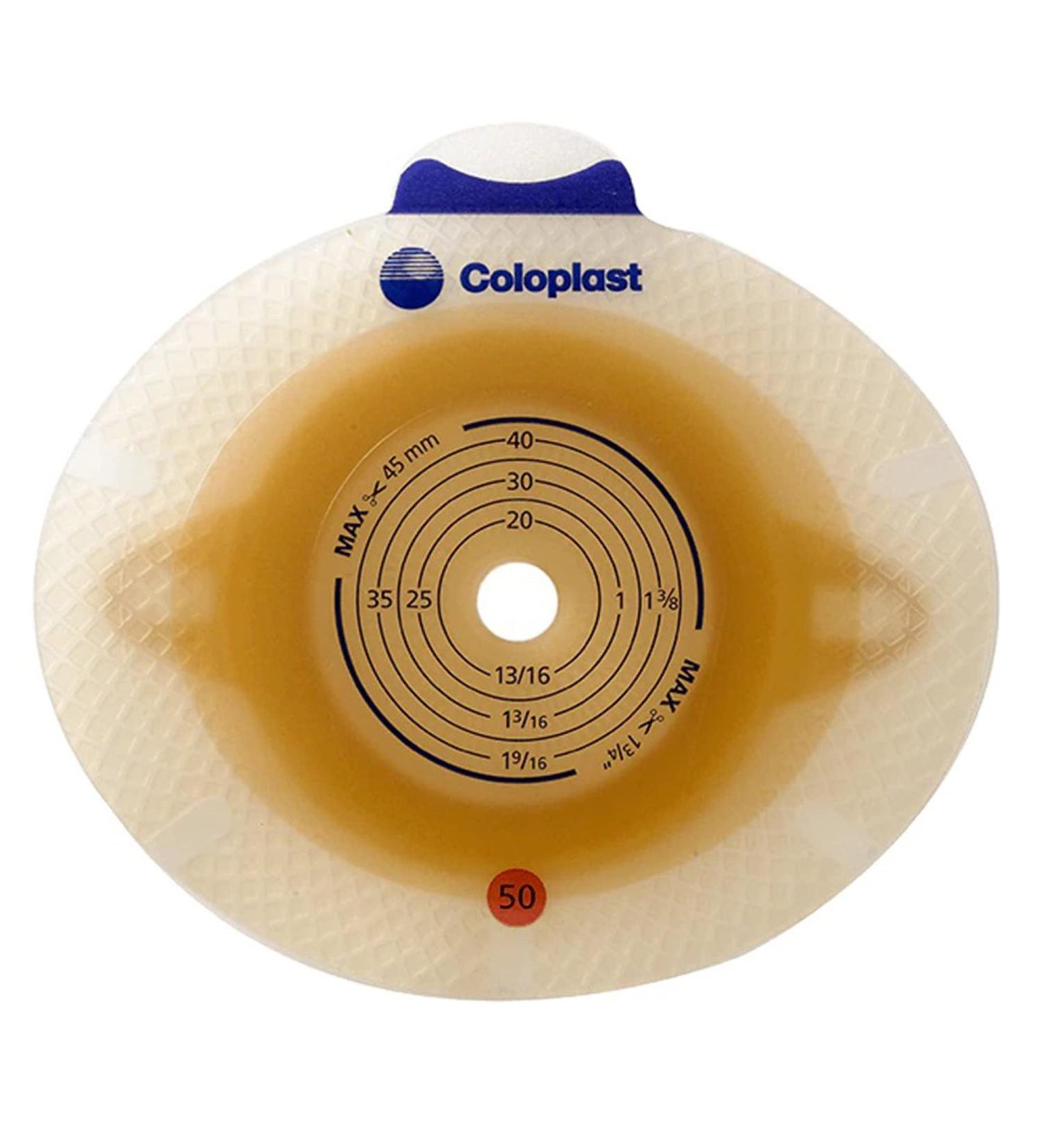 Ostomy Barrier SenSura Click Adhesive 2-3/4" Flange Cut-To-Fit 3/8-2-1/2" #10041