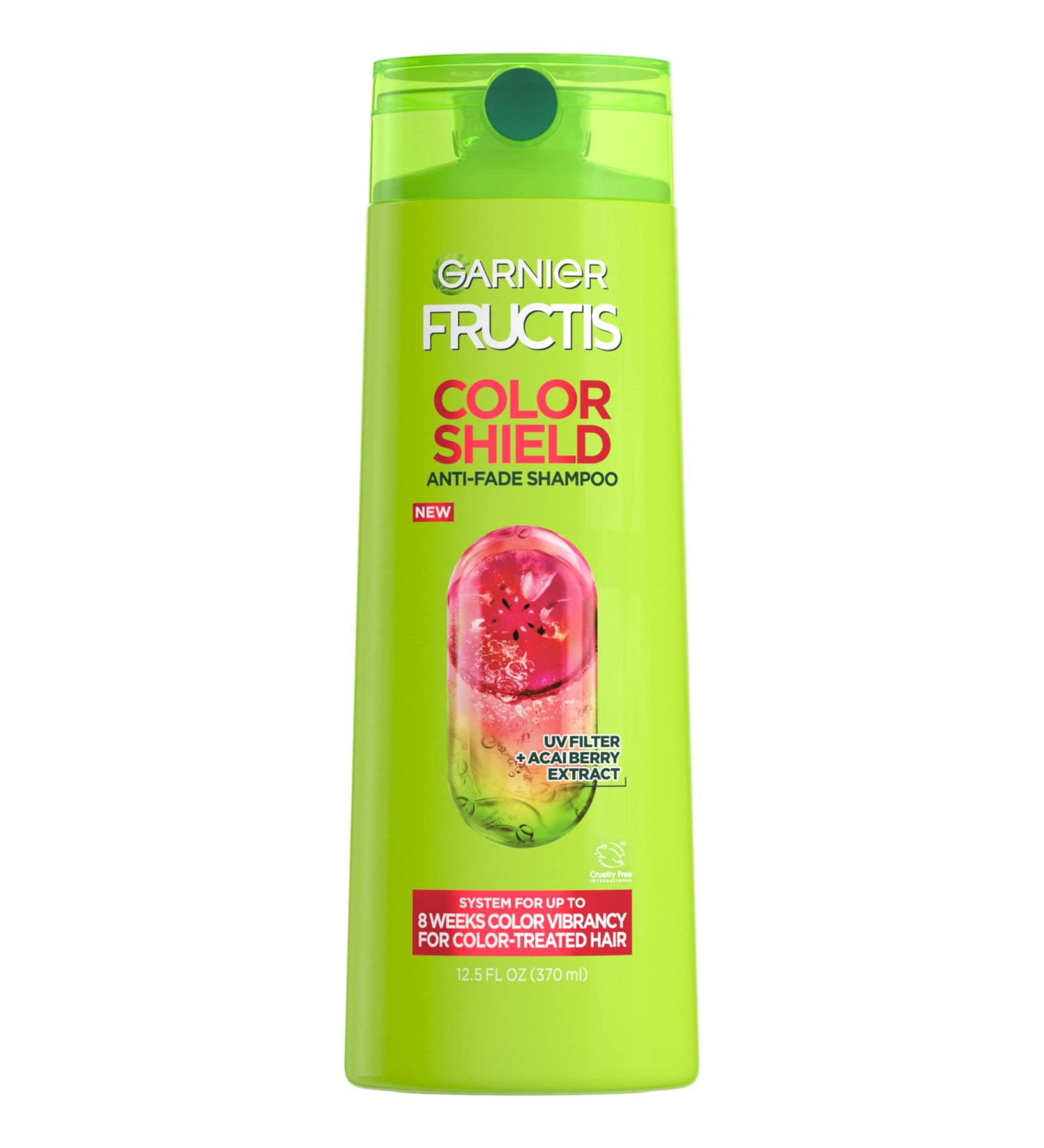 Garnier Fructis Color Shield Shampoo 12.5 fl. oz. | Vegan & Paraben Free | For Color Treated Hair - Buy Online on GoSupps.com