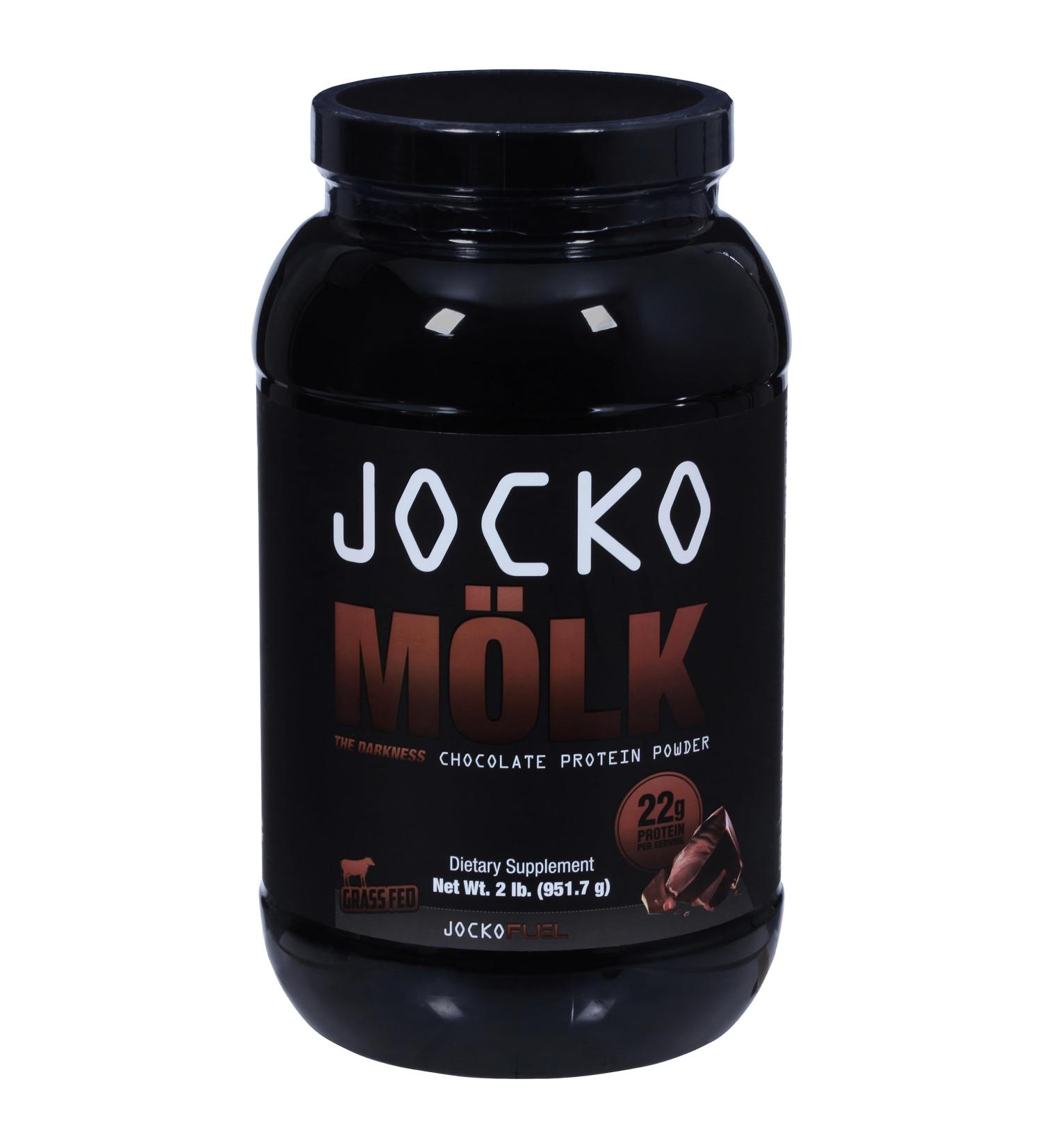 Jocko Molk Protein Powder The Darkness - Chocolate 32 Ounce