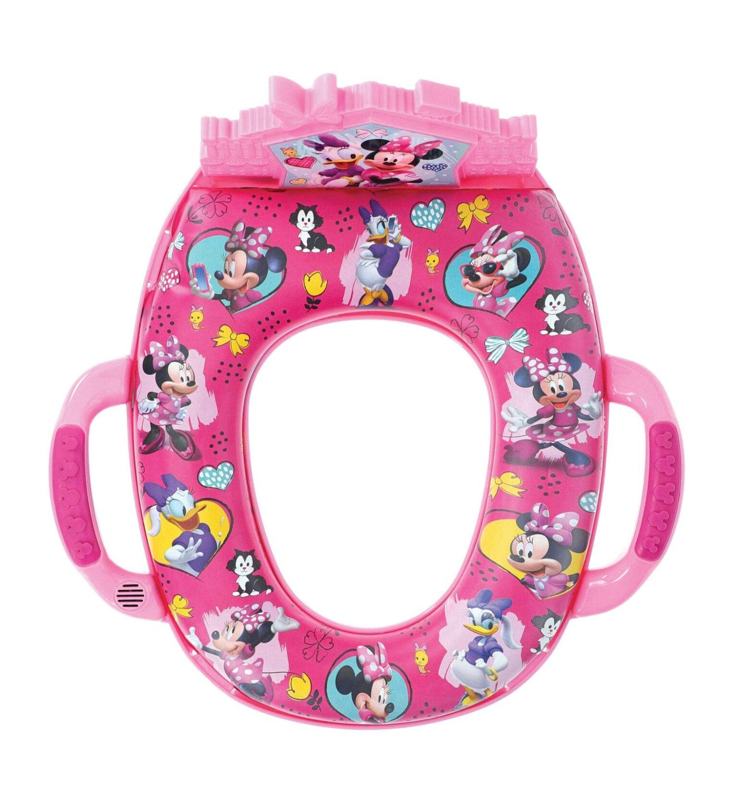 Disney Minnie Mouse"Friendship" Deluxe Soft Potty Seat with Sound