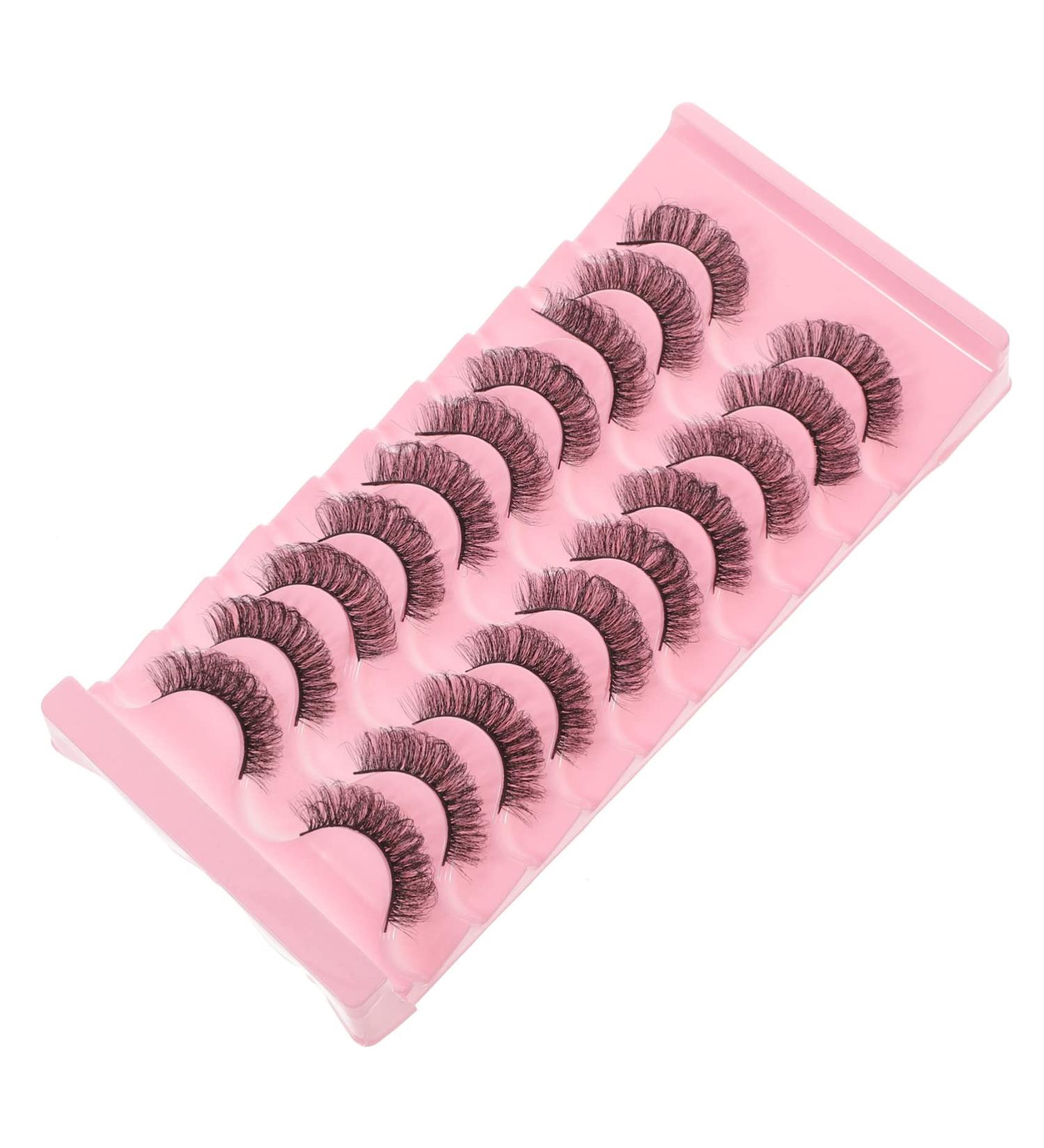 Baluue 10 Pairs False Eyelashes Eyelash Fluffy Eyelashes Extensions Lash Extensions Lashes Full False Eyelashes False Eyelashes Makeup False Eyelashes Imitation - Buy Online on GoSupps.com