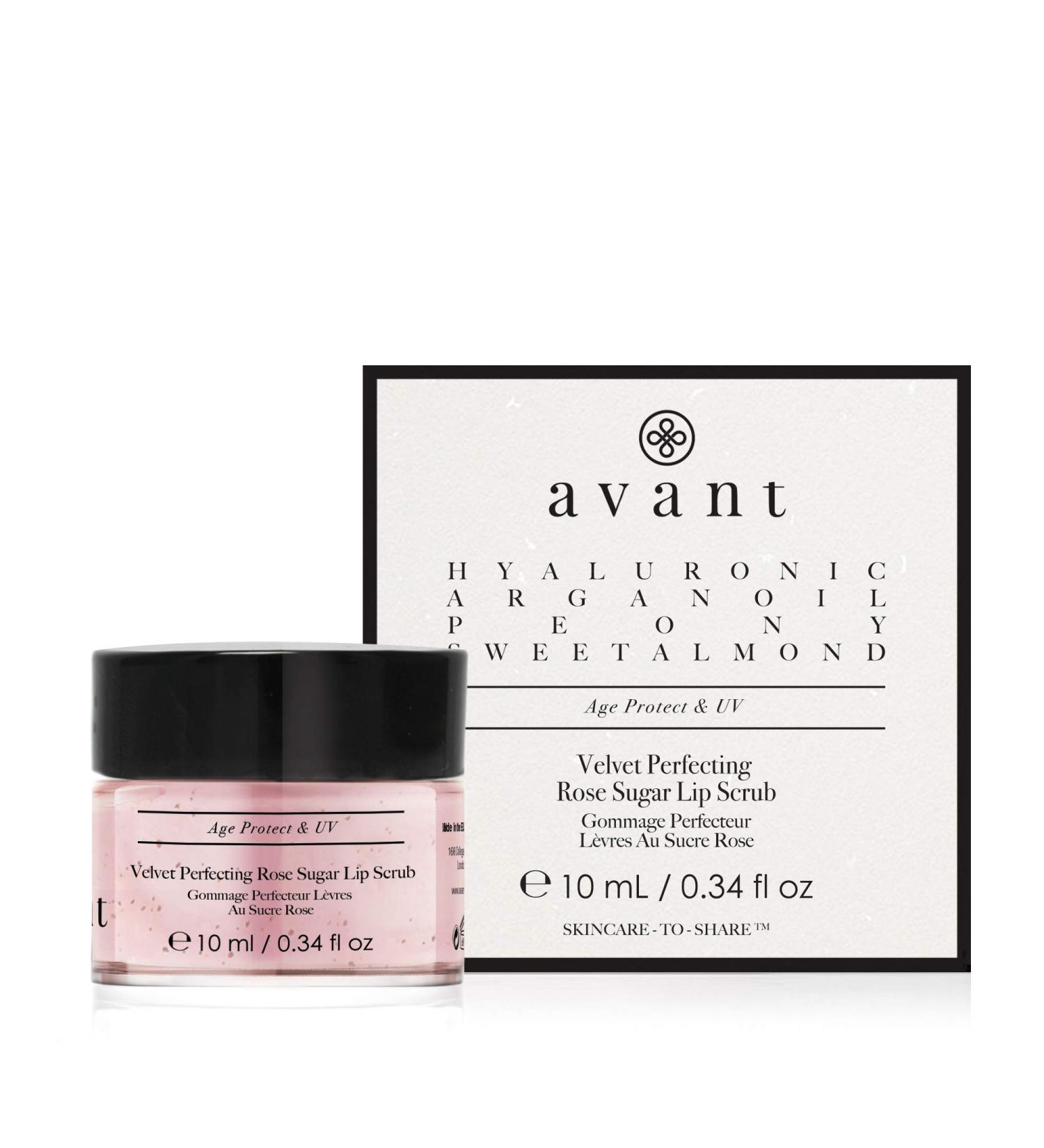 Avant Velvety Rose Sugar Scrub for Lips - Nourishing Lip Exfoliator | 10ml - International Shipping Available - Buy Online on GoSupps.com